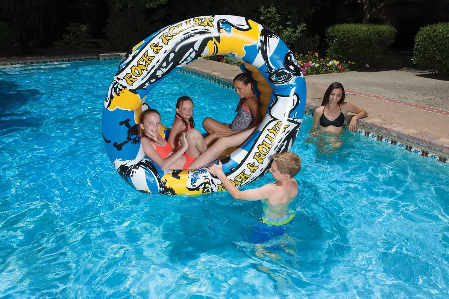Poolmaster Swimming Pool Float Rider, Rock and Roller