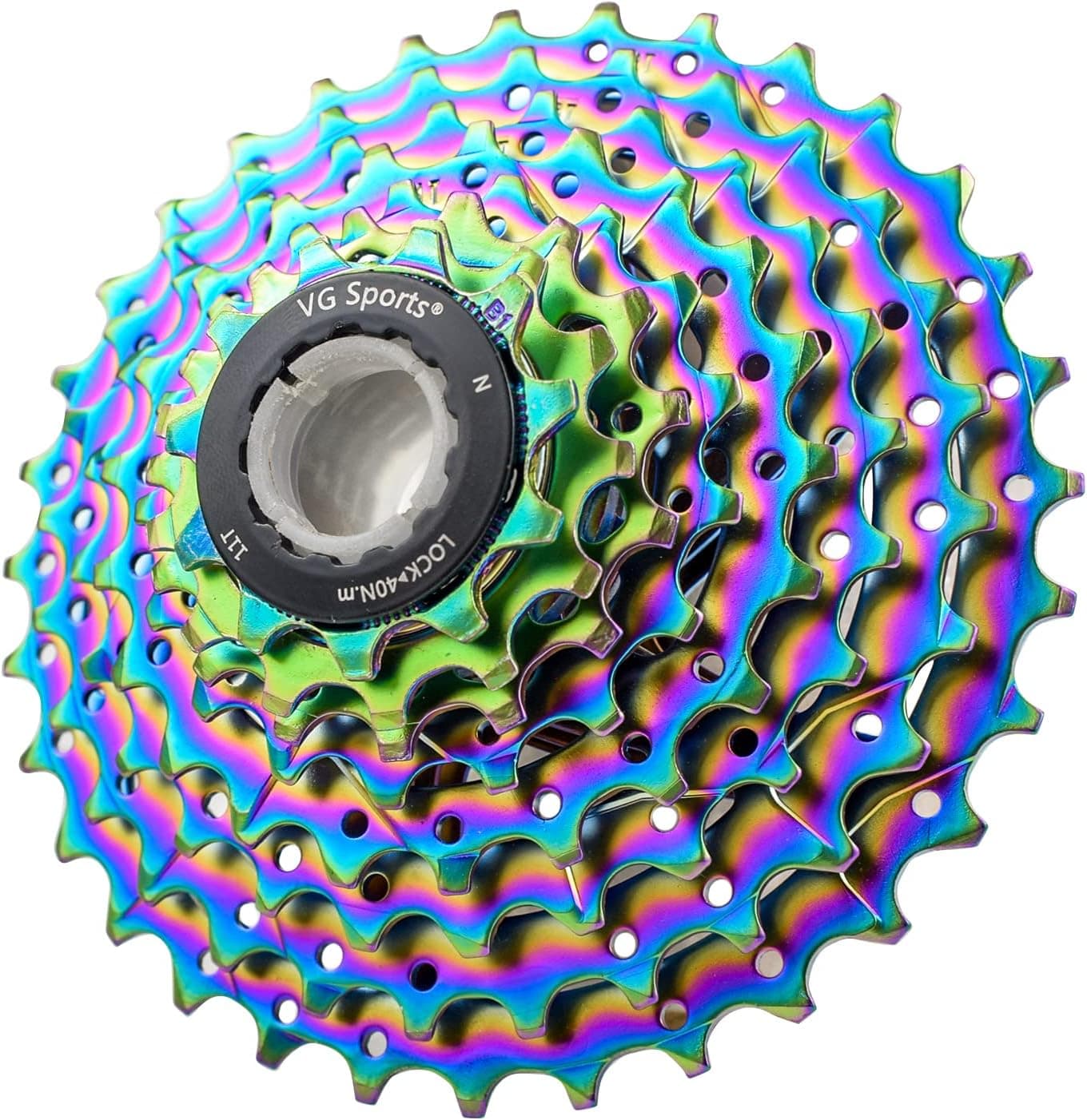 VG SPORTS 8 Speed Cassette 11-25T/11-28T/11-32T/11-36T/11-40T/11-42T for Road Bike/MTB Cassette, Bike Cassette Compatible with Shimano/Sram