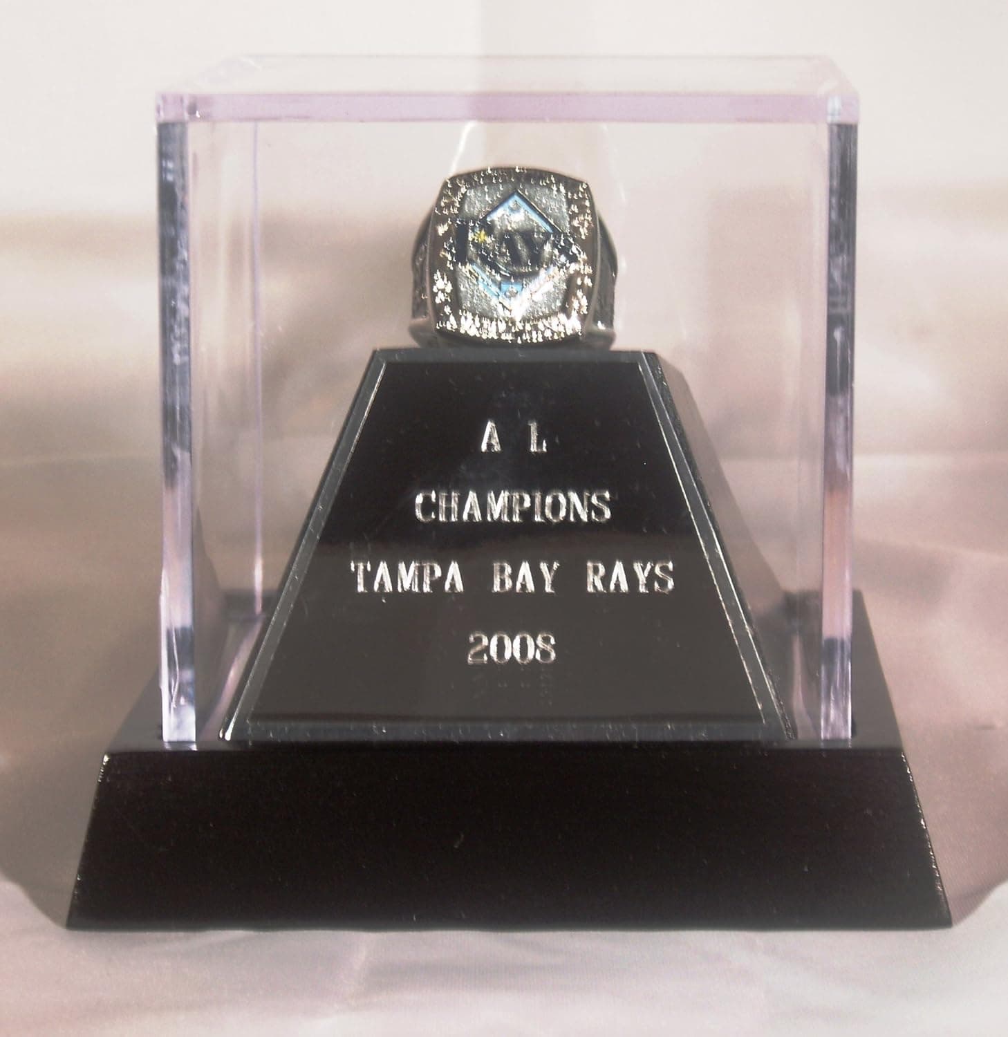 Sports Ring Display Gold