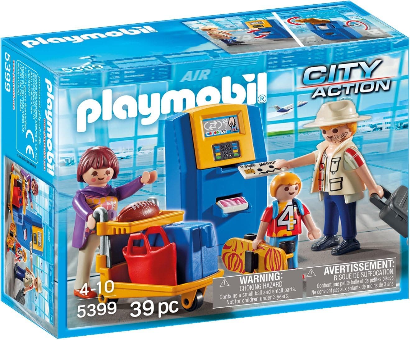 PLAYMOBIL Family At Check-In Building Set