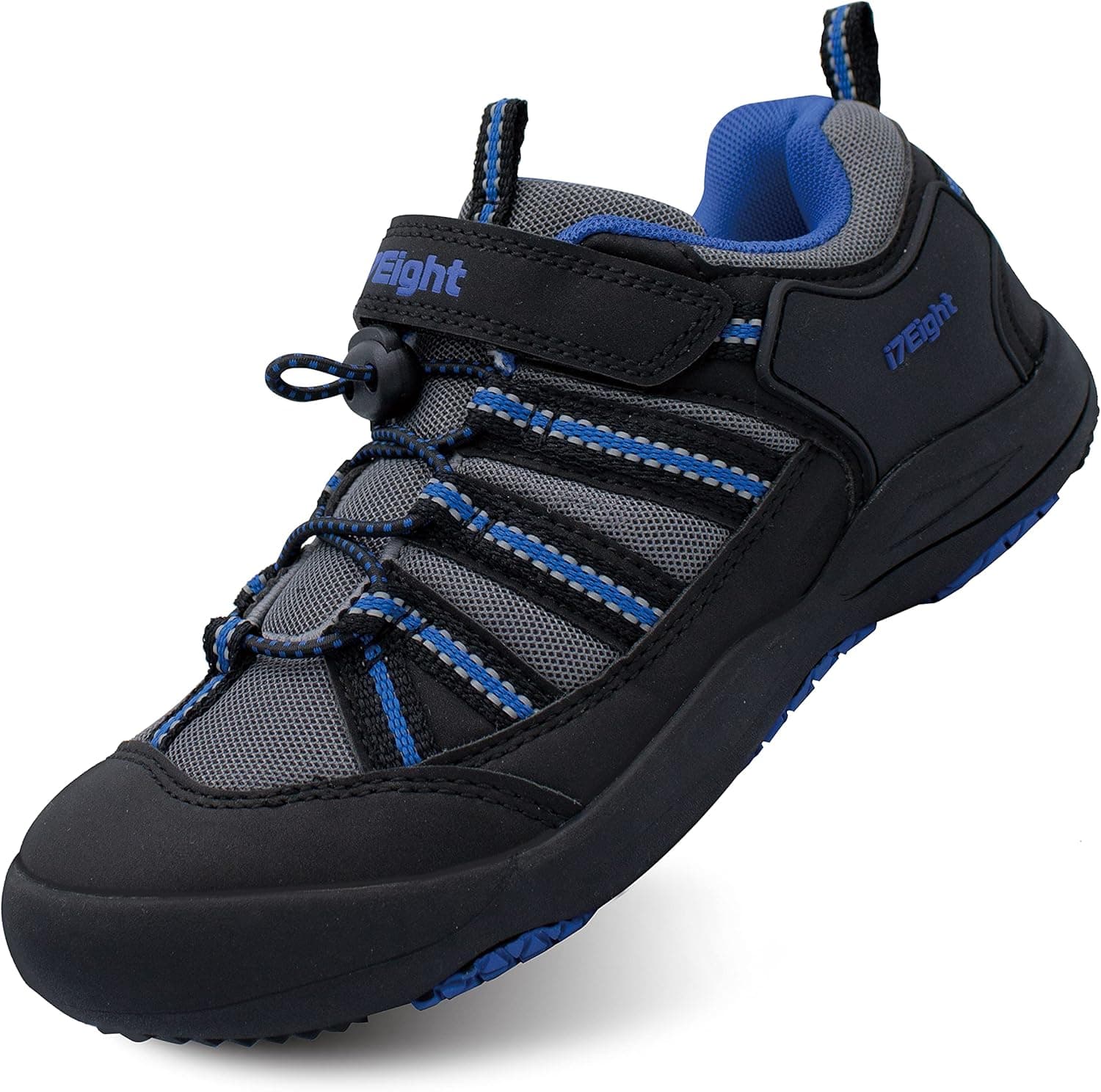i78 Low Top Kids Boys Girls Sport Hiking Shoes Breathable Synthetic Leather Sneakers Non-Slip Lightweight for Outdoor Running Trekking Trail Walking(Little Kid/Big Kid)