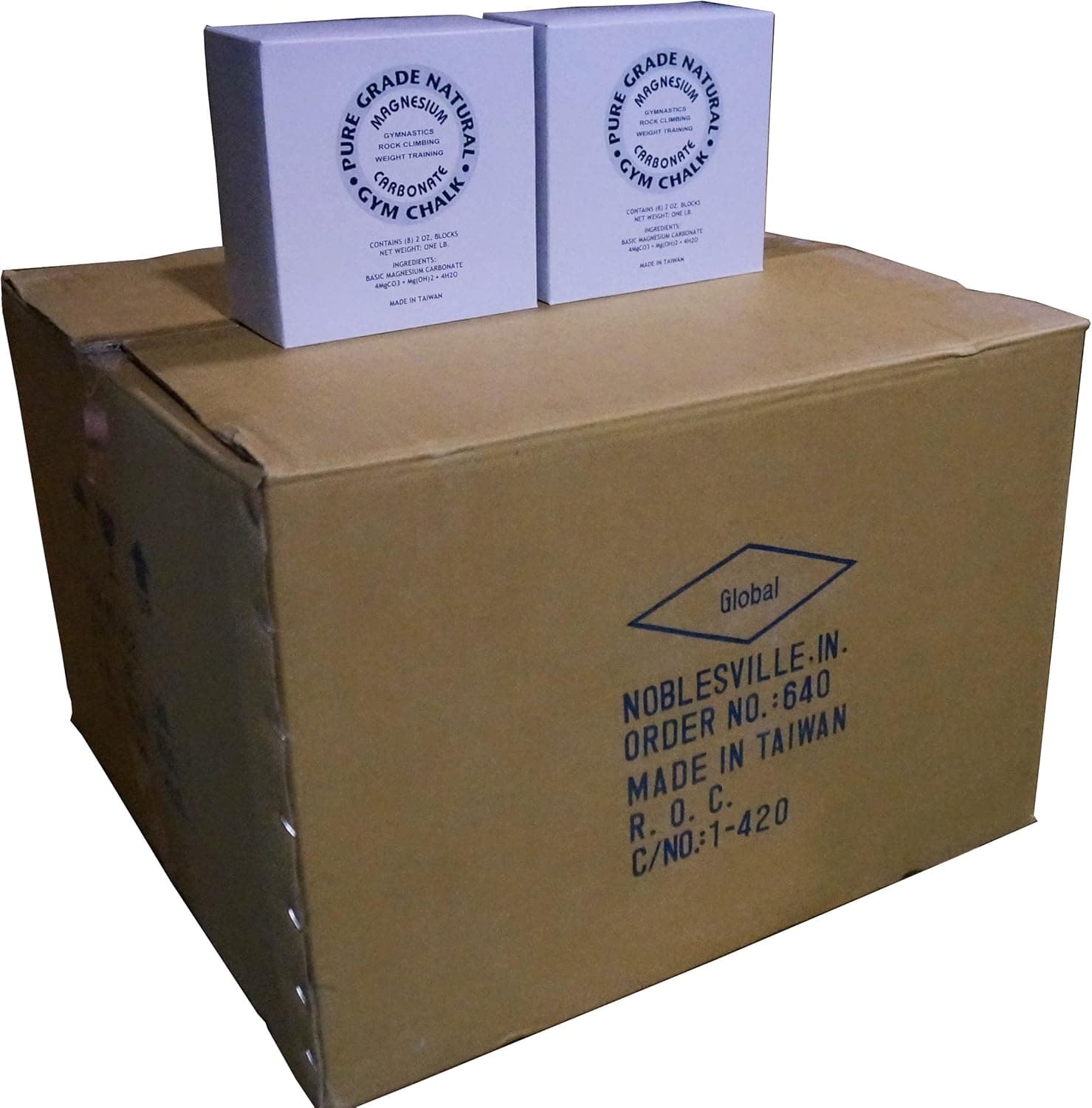 Z ATHLETIC Block Chalk, 36 Pounds (288 2oz Blocks)