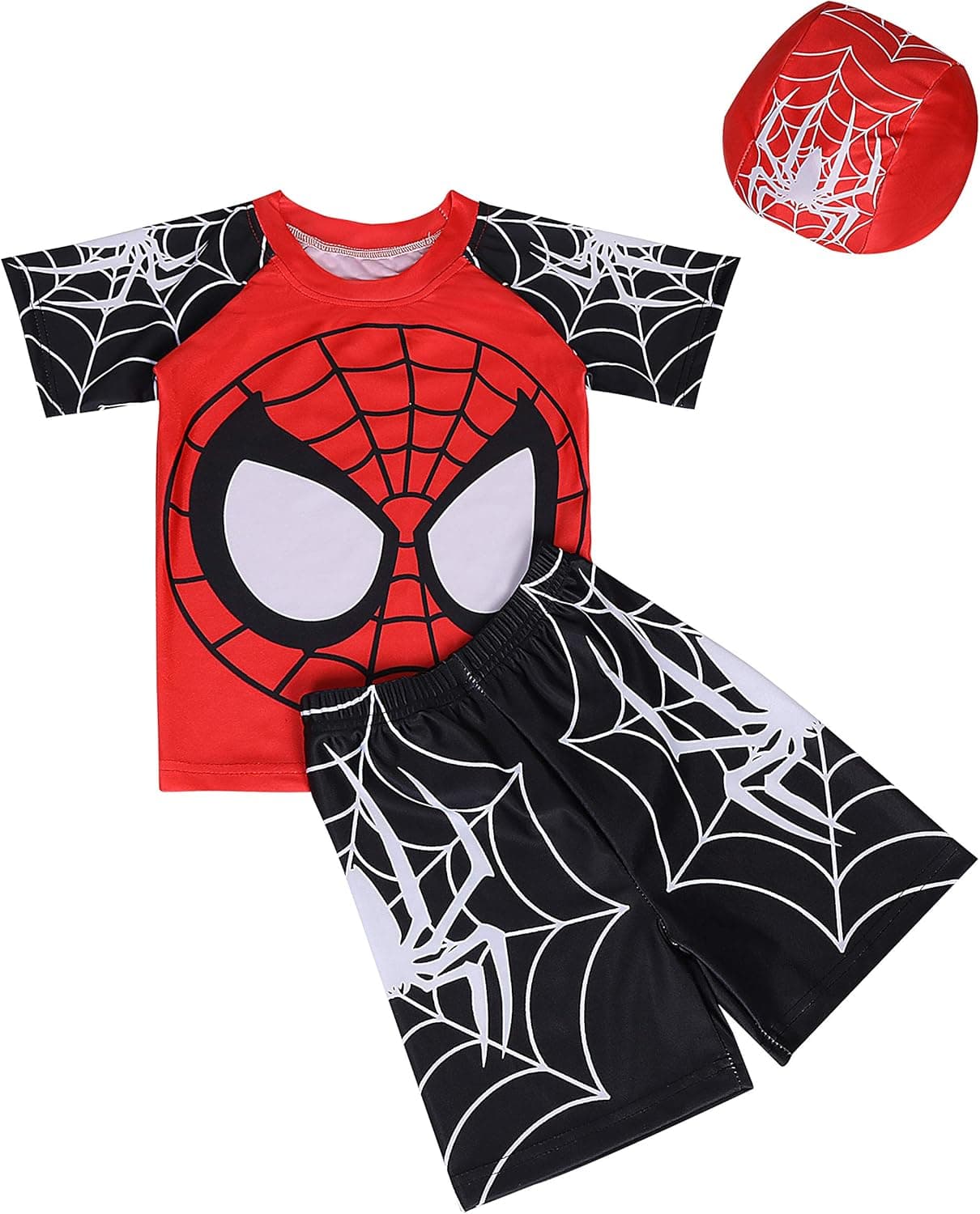 Toddler Boys Two Piece Swimsuit Kids Swim Set Short Sleeve Bathing Suit Trunks and Shirt