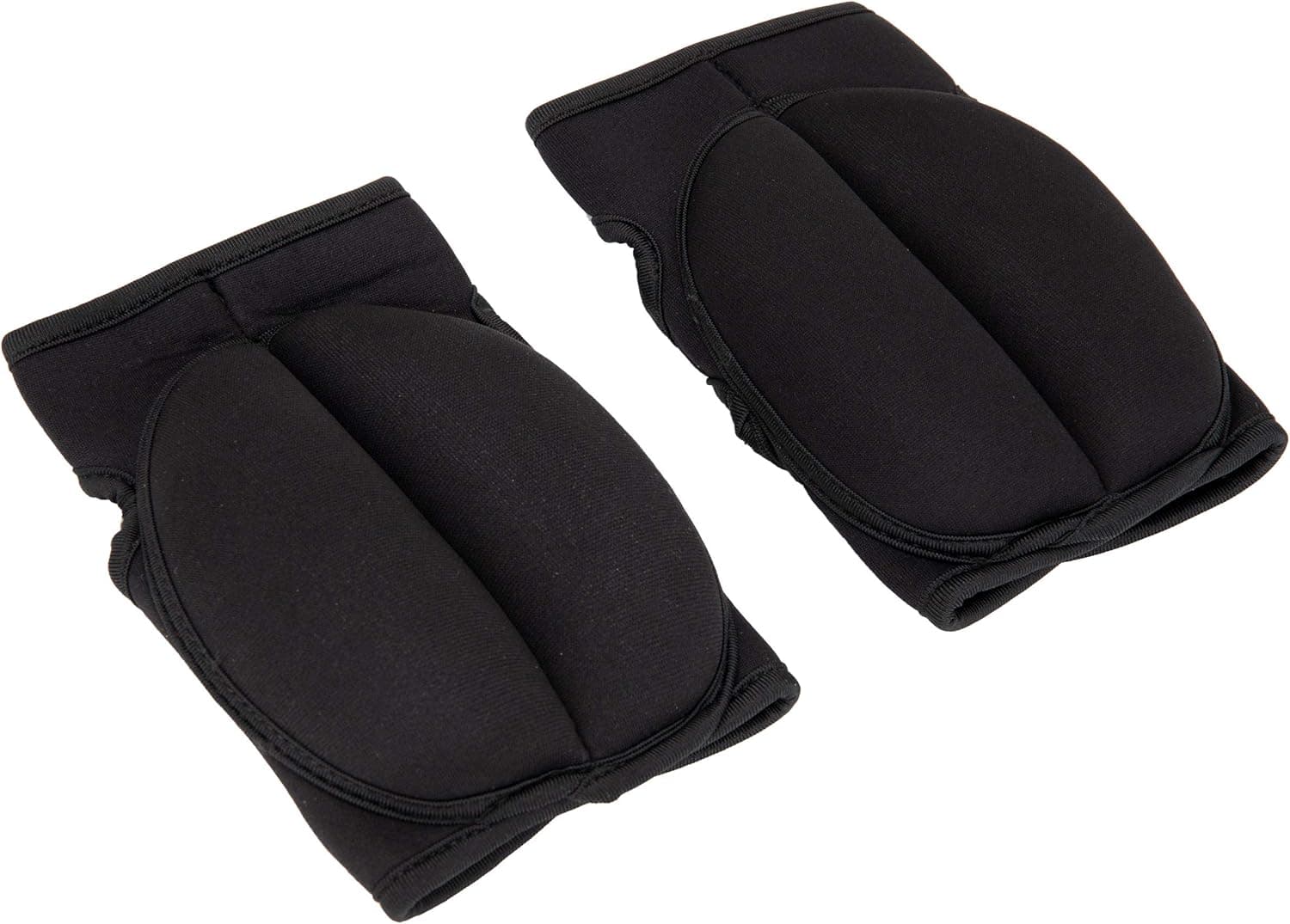Mind Reader Weighted Glove Set, Integrated Secure Finger Holes, Grip Strength Training Resistance Set for Home Fitness Exercises, 1 lb, 0.45 kg, Black