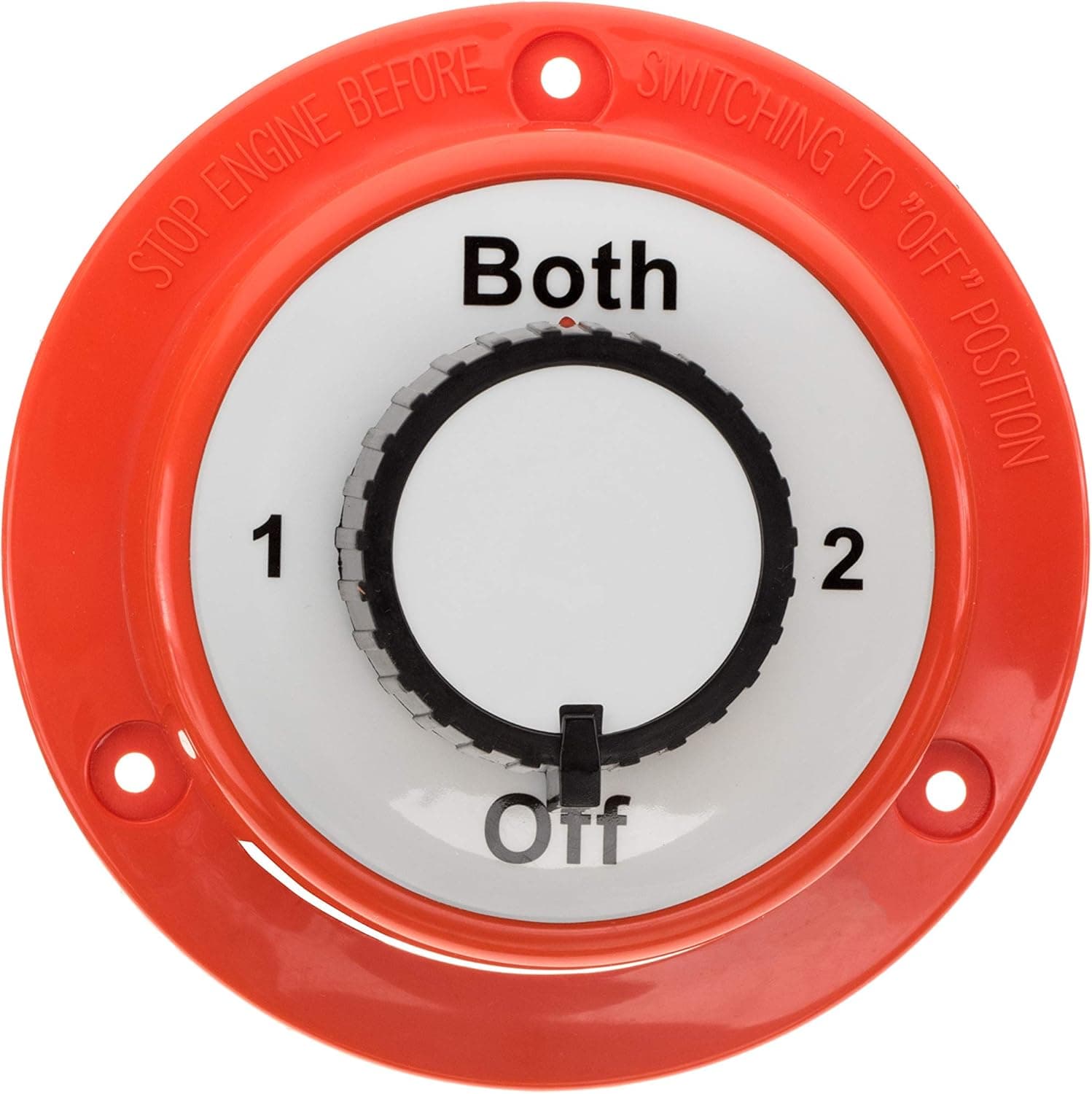 Attwood 14230-3 Single Pole 4-Way Selector Marine Battery Switch