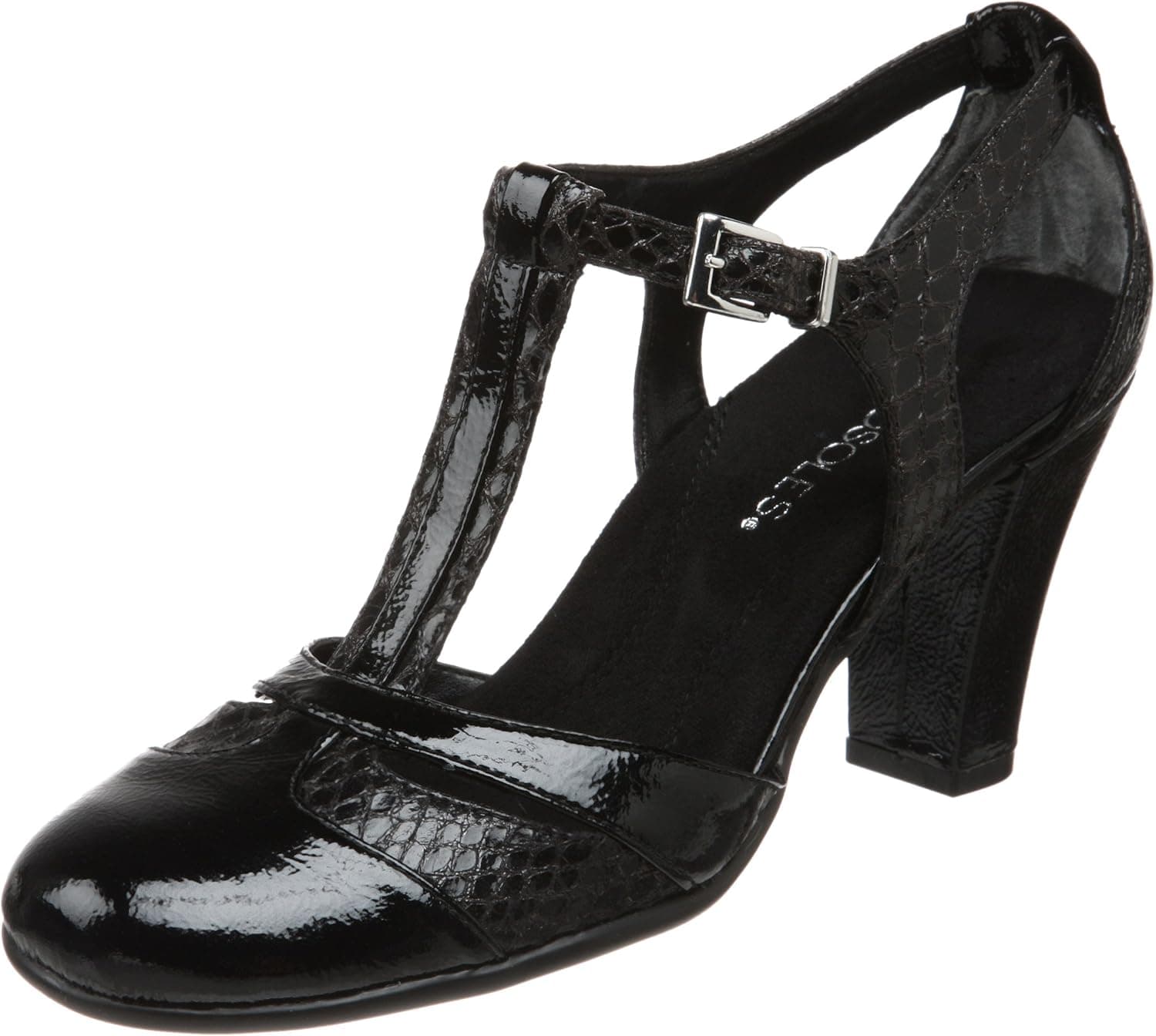 Aerosoles Women's Buttered Role T-Strap Pump