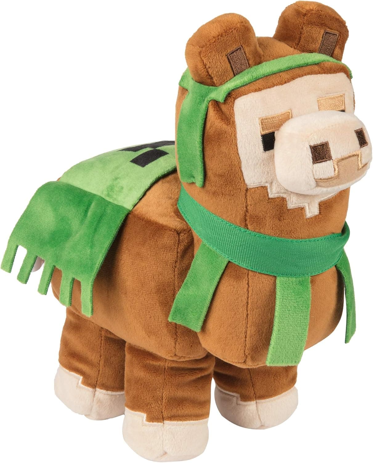 JINX 8153 Minecraft Llama Plush, Brown/Green