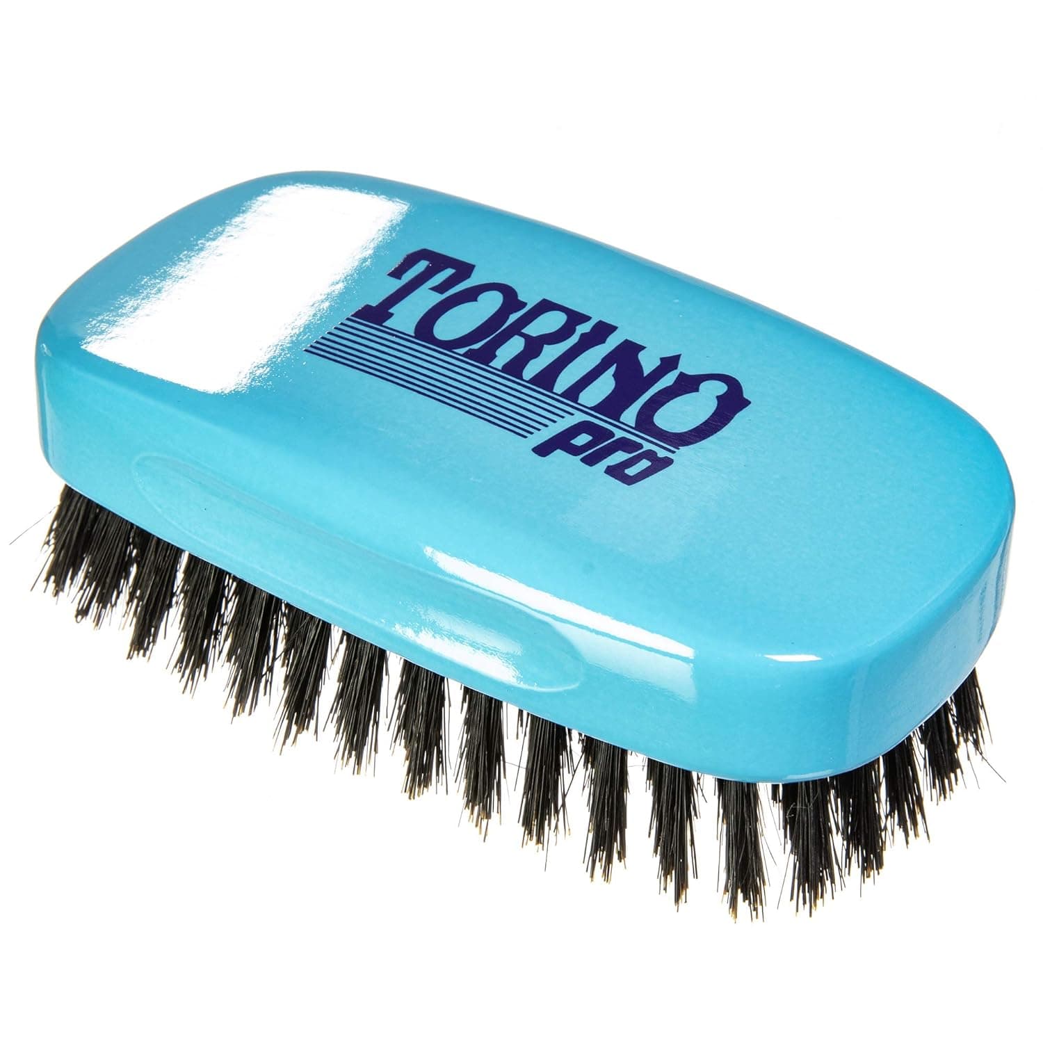 Torino Pro Wave Brush #820 By Brush King - 11 Row Medium 360 Waves Palm Brush