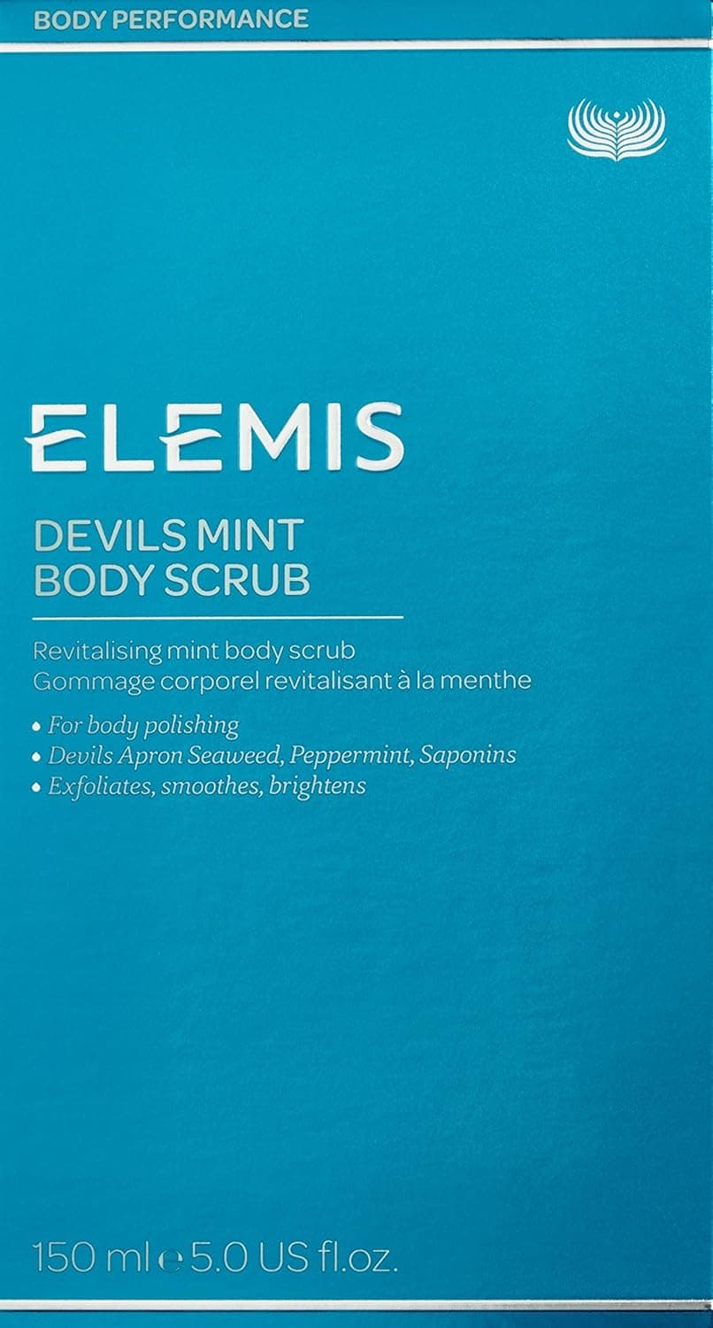 ELEMIS Devils Mint Body Scrub; Revitalizing Mint Body Scrub, 5.0 Fl Oz