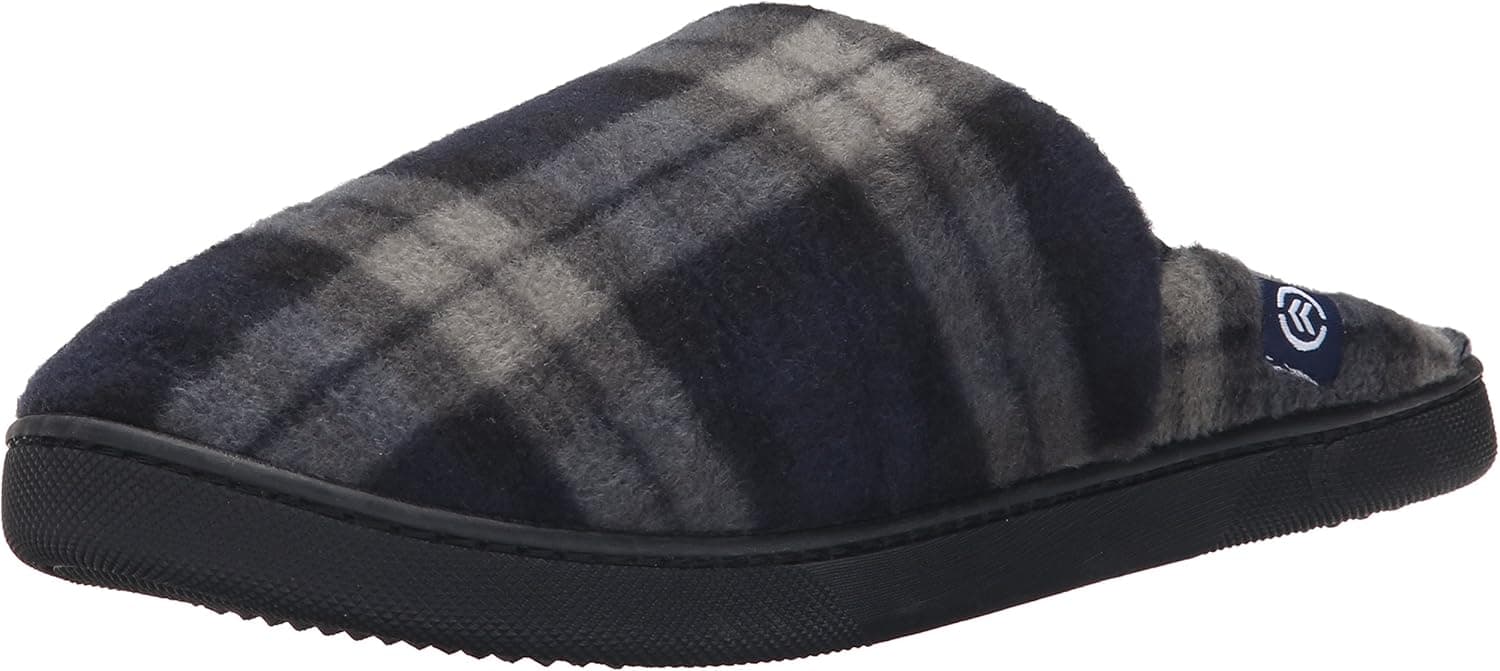 isotoner Men's Fleece Clog Thinsulate Flat