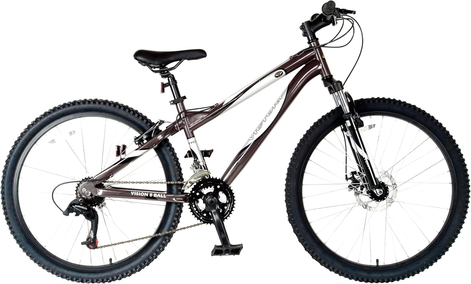 Victory Vision 8-Ball Bike (Gray/Black, 26-Inch)