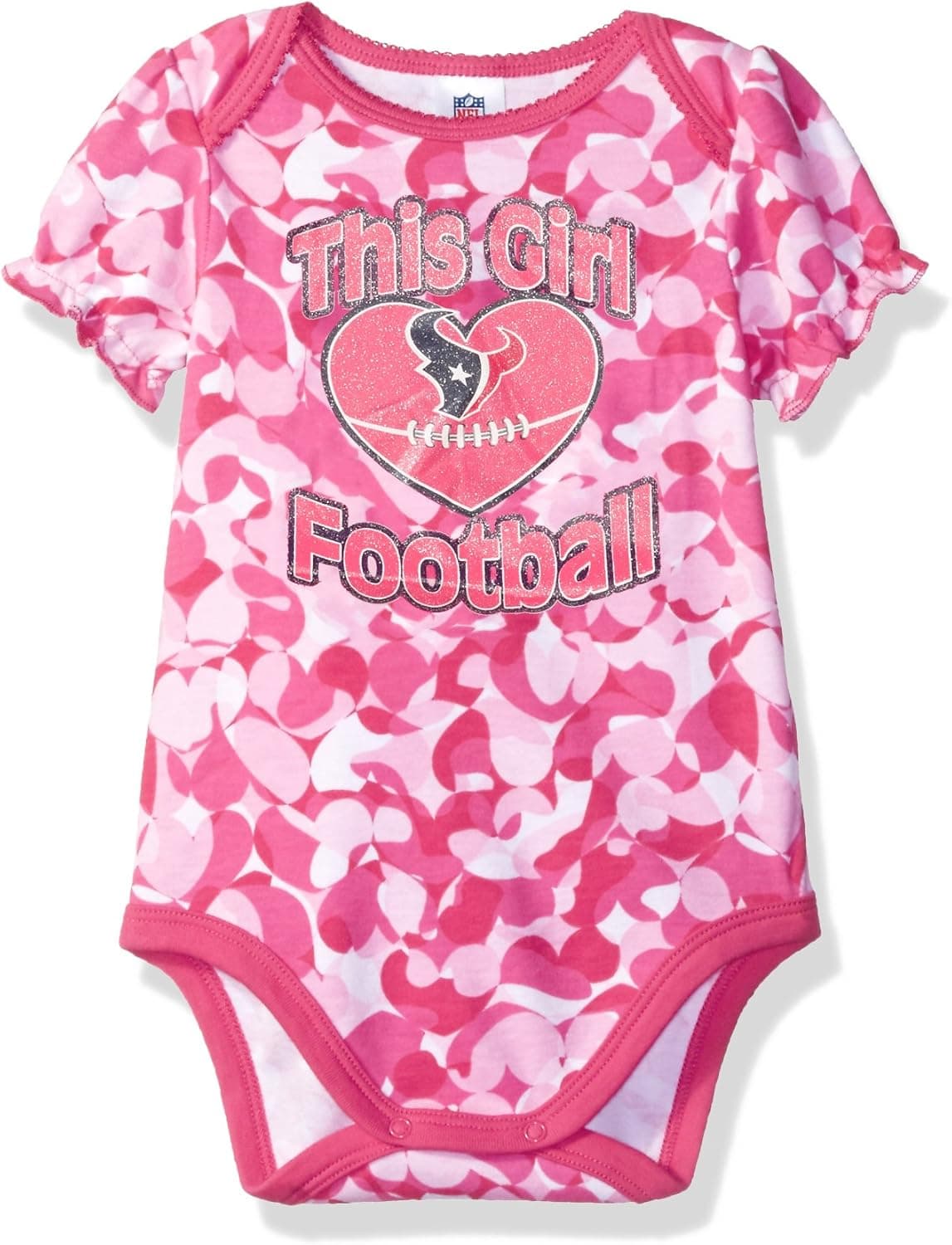 NFL Heart Camo Bodysuit