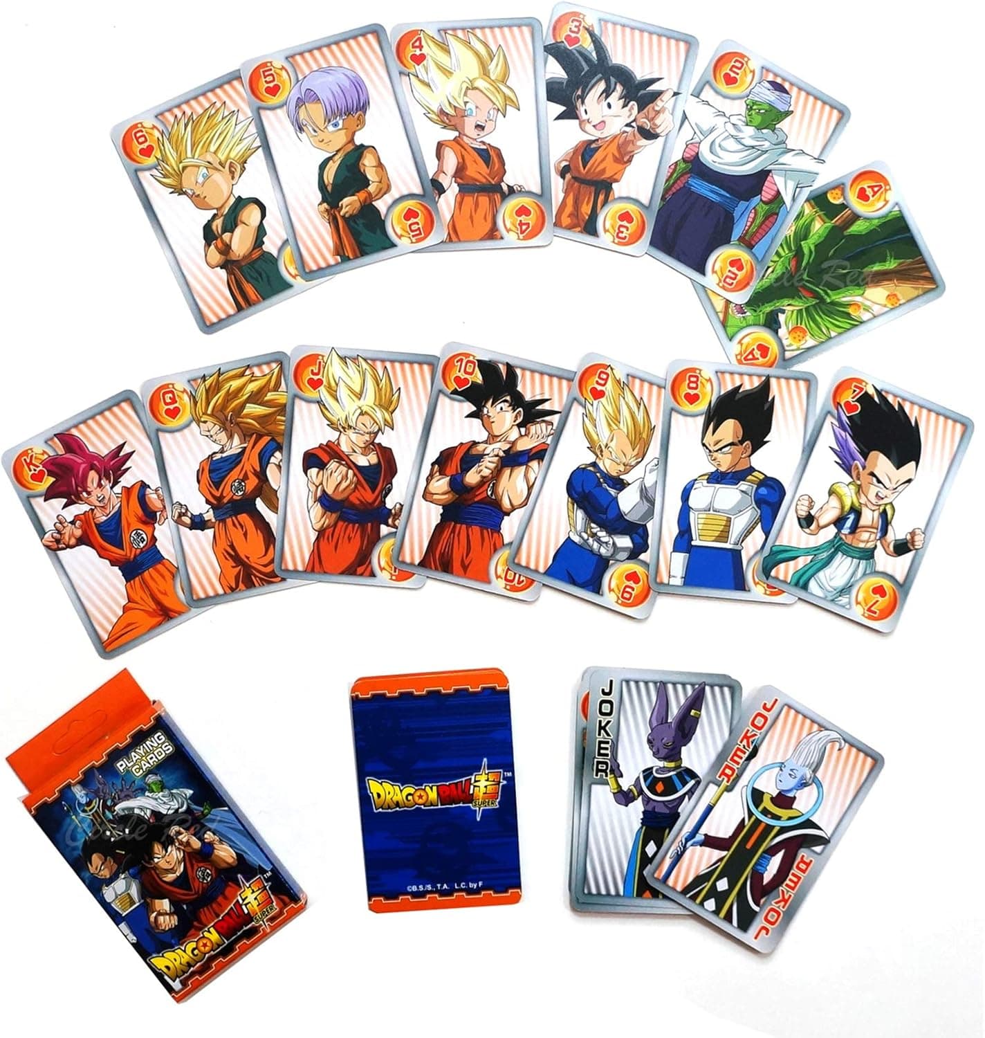 Great Eastern Entertainment Dragon Ball Super Battle of Gods Characters Group Playing Cards