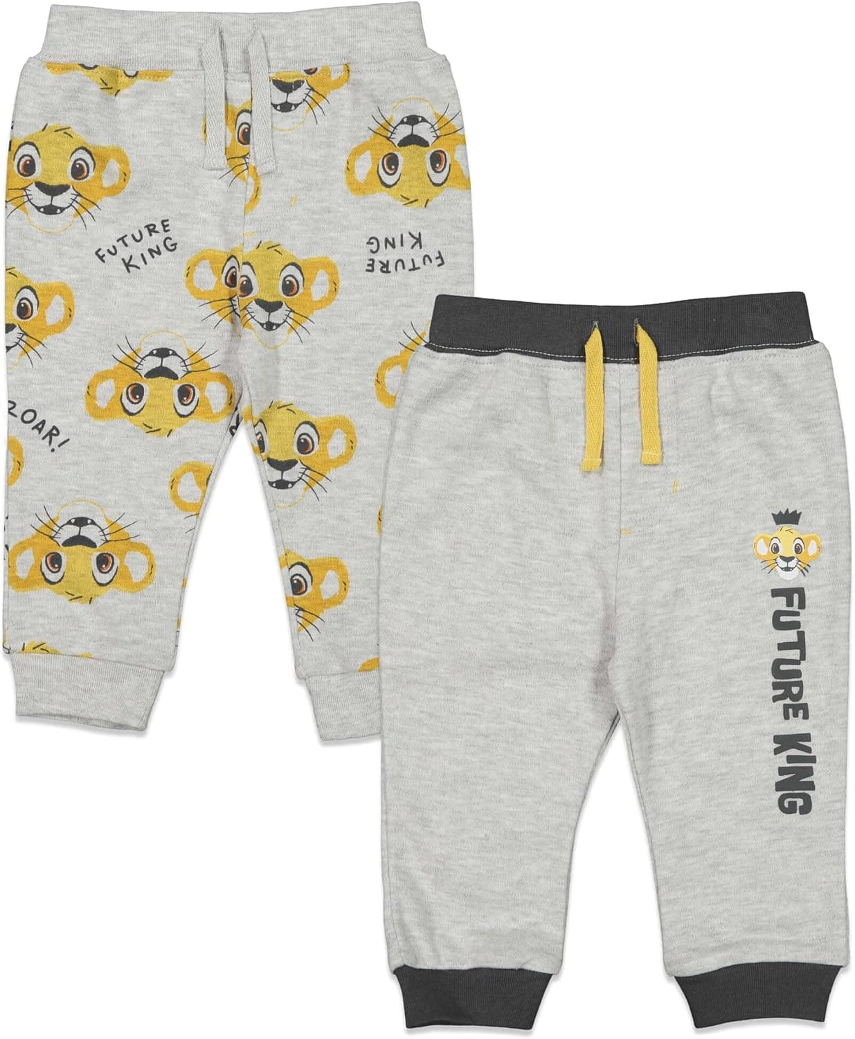 Disney Mickey Mouse Lion King 2 Pack Pants Newborn to Little Kid