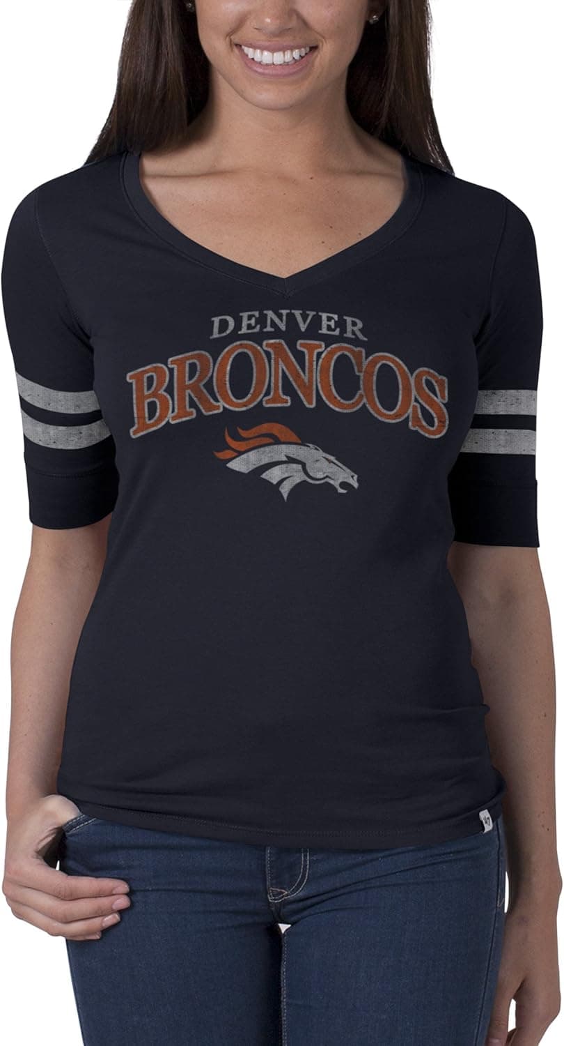 '47 NFL Women's Flanker Stripe Tee