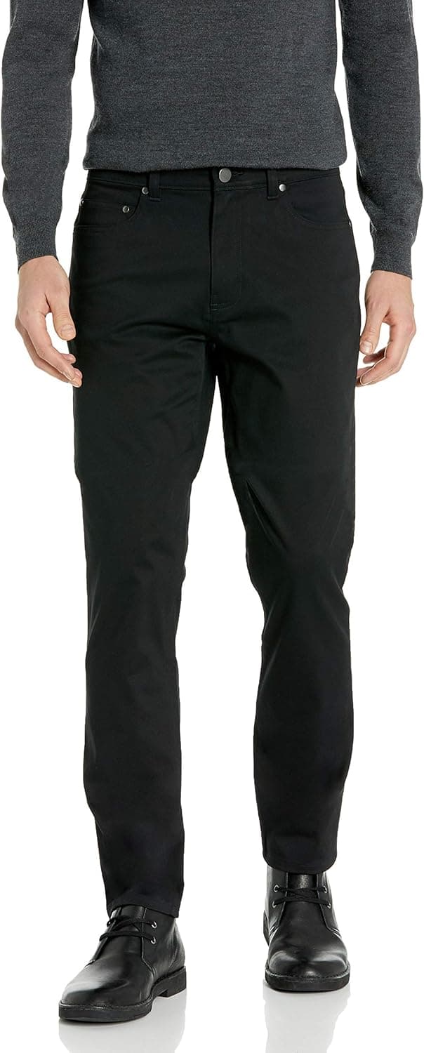 Buttoned Down Men's Straight-Fit 5-Pocket Easy Care Stretch Twill Chino Pant