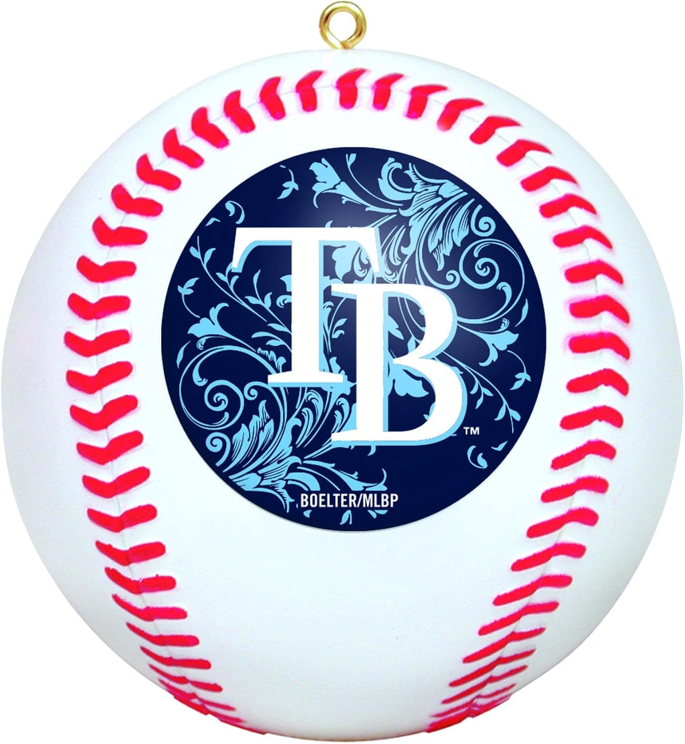 MLB Tampa Bay Rays Mini Replica Baseball Ornament