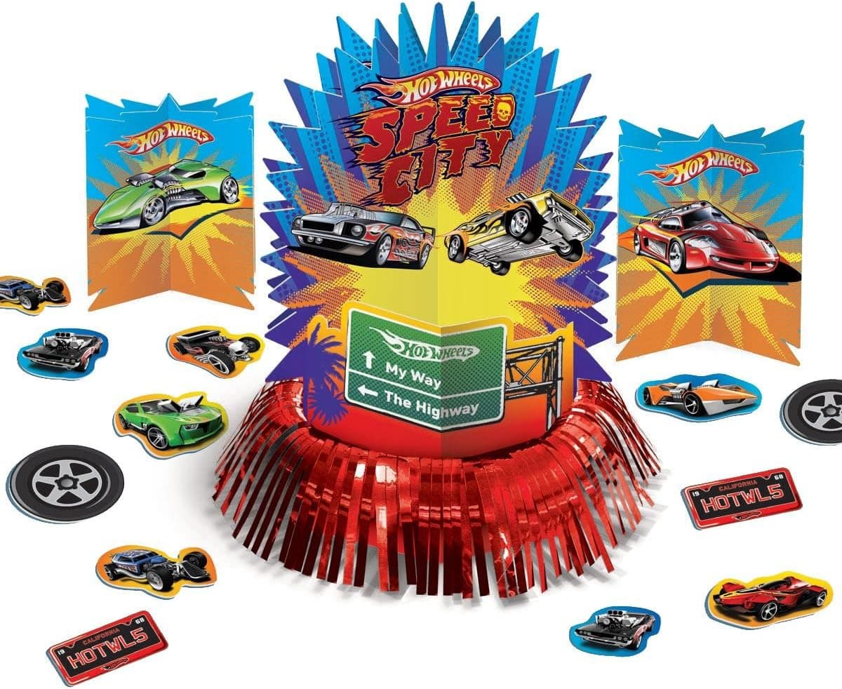 amscan Hot Wheels Centerpiece (Each)
