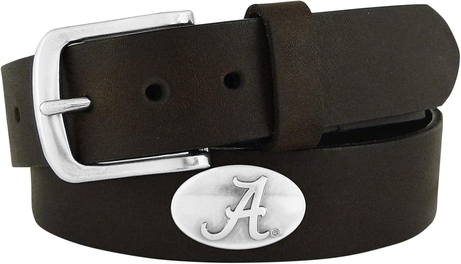 Zeppelin Products Inc. NCAA Alabama Crimson Tide Leather Concho Belt
