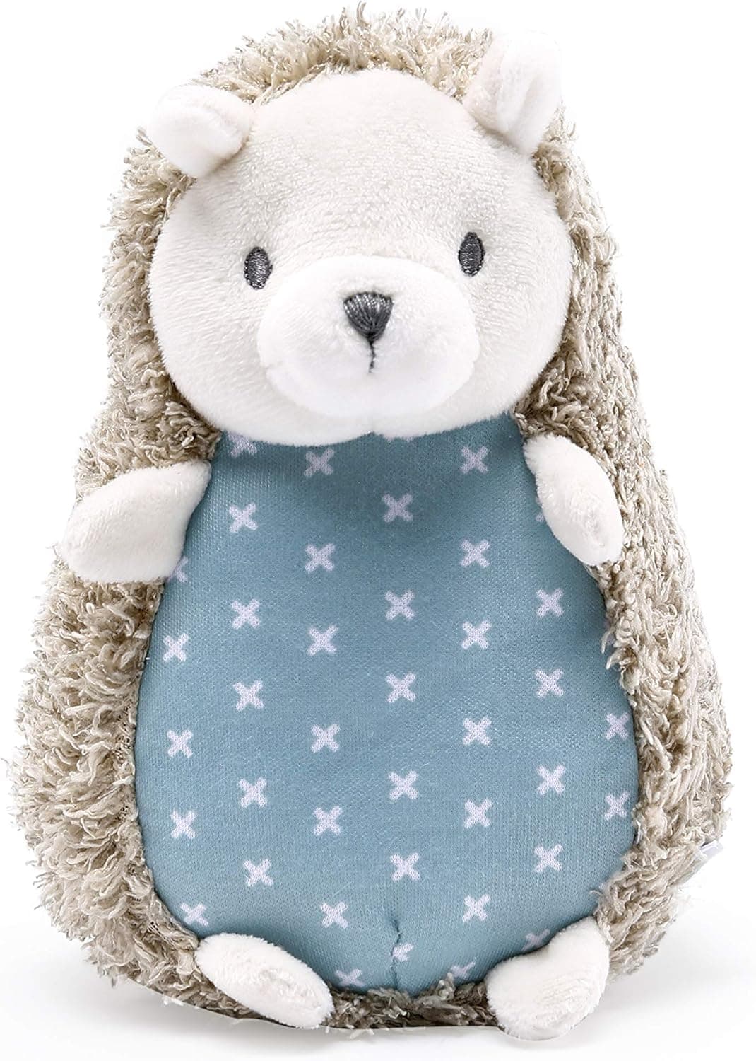 Ingenuity Premium Soft Plush Squeak Toy - Farrow The Hedgehog, Ages Newborn and up