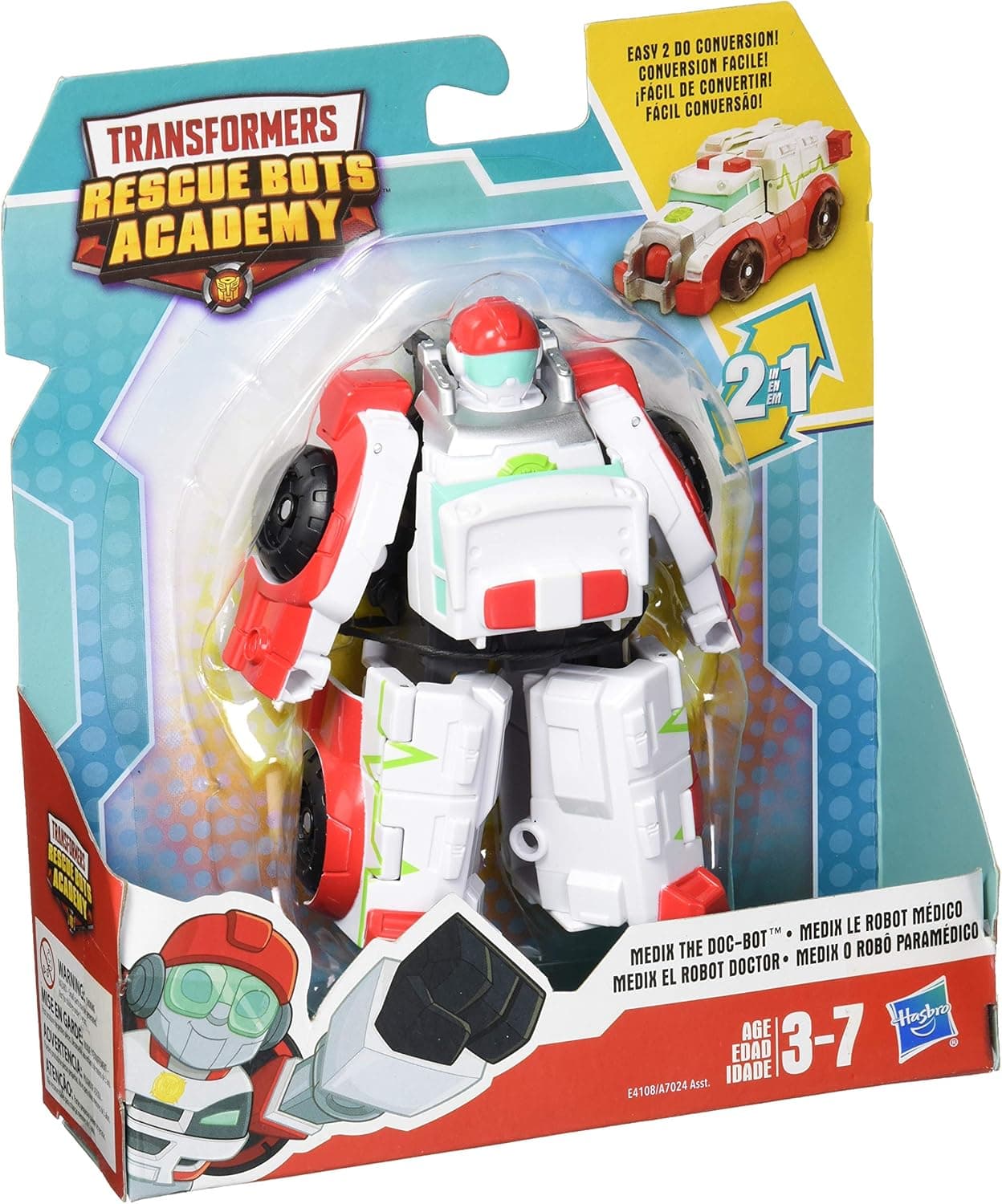 Playskool Heroes Tra Rbt Medix Ambulance Rescan