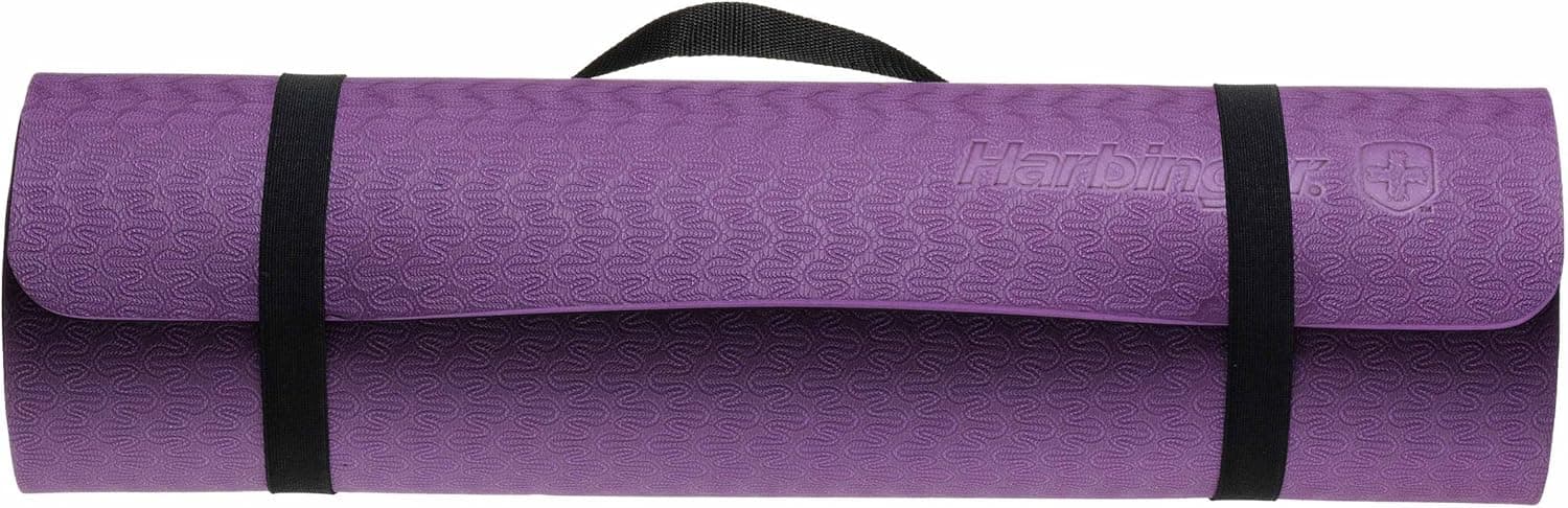 Harbinger Recyclable Foam Eco Fit Exercise Mat 3/8-Inch