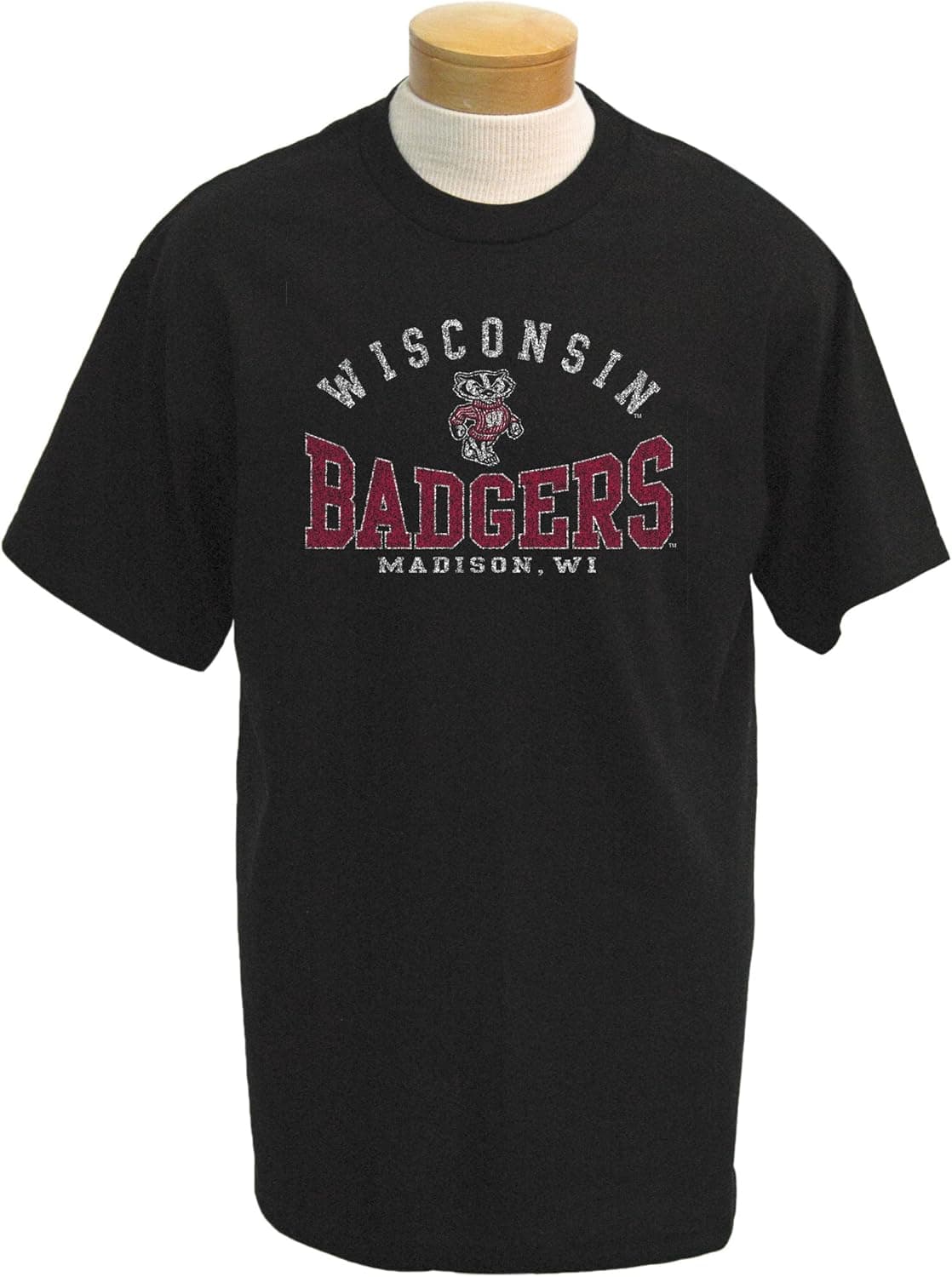 NCAA Wisconsin Badgers Saunders Short Sleeved T-Shirt