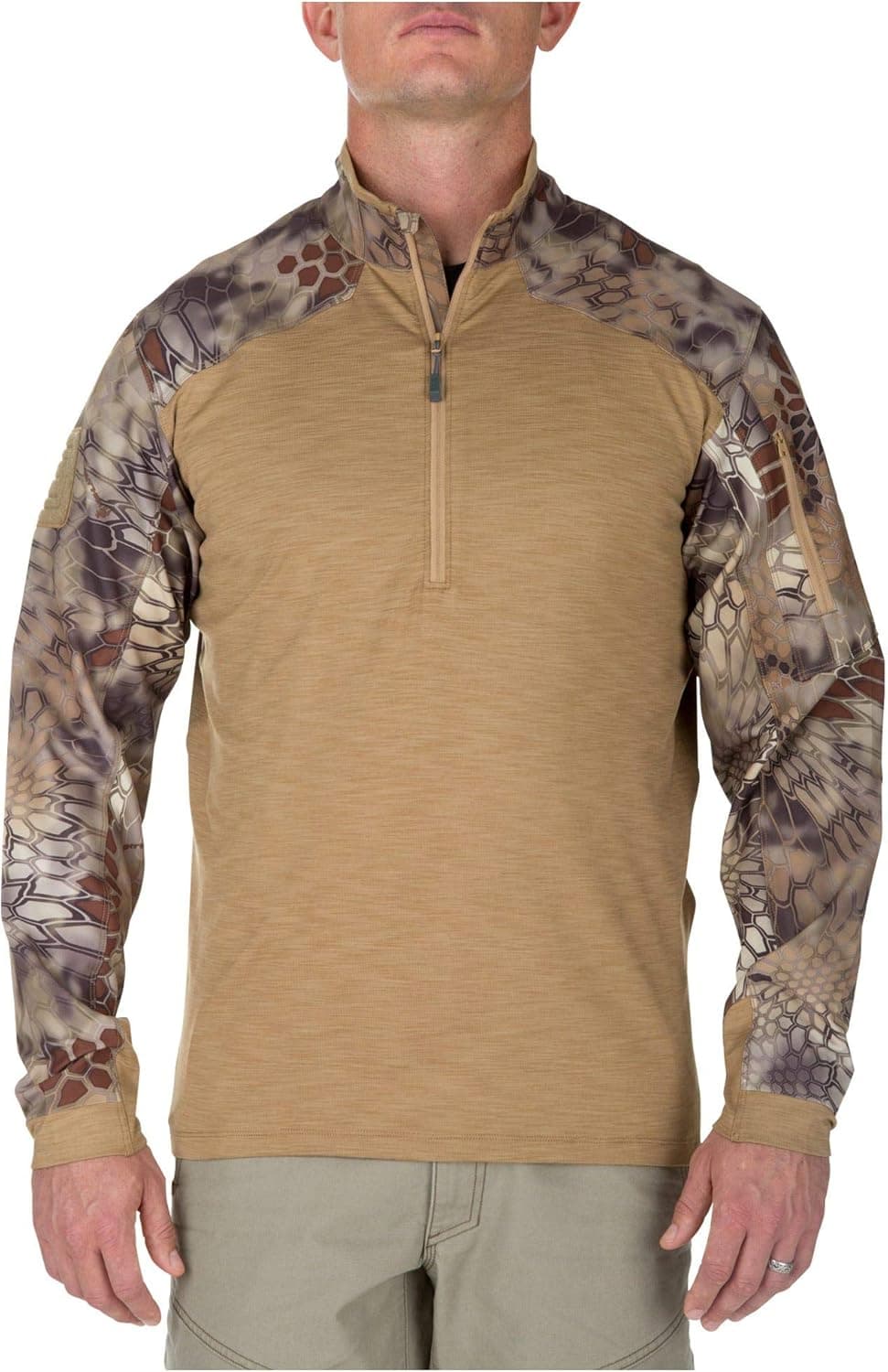 5.11 Men's Rapid Half Zip Long Sleeve Shirt