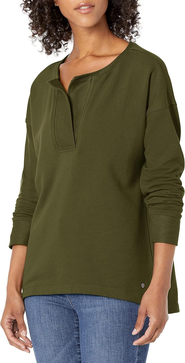 Jag Jeans Women's Tina Pullover Brushed Terry Top