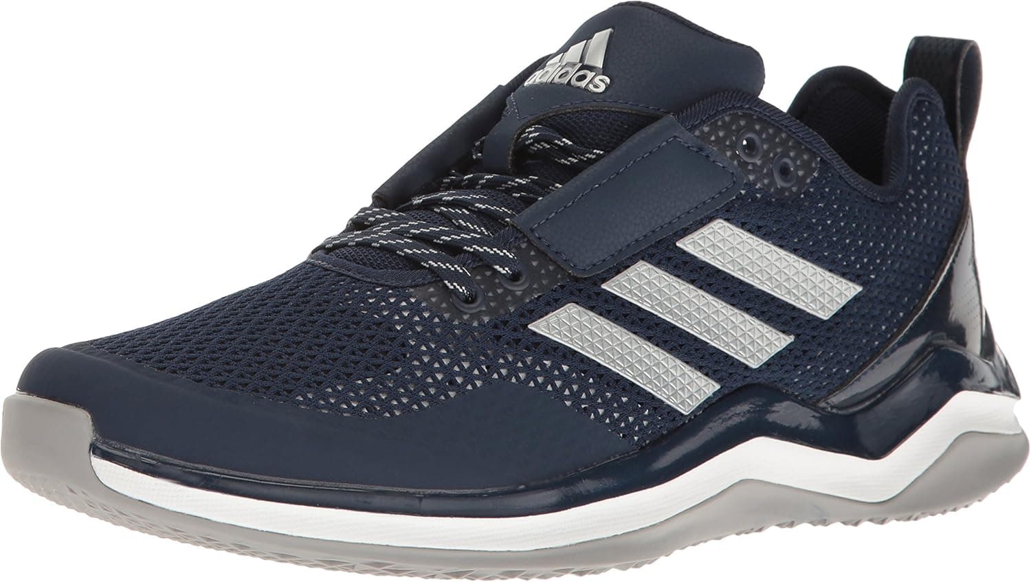 adidas Performance Men's Speed Trainer 3.0, Collegiate Navy/Metallic Silver/White, 5.5 M US
