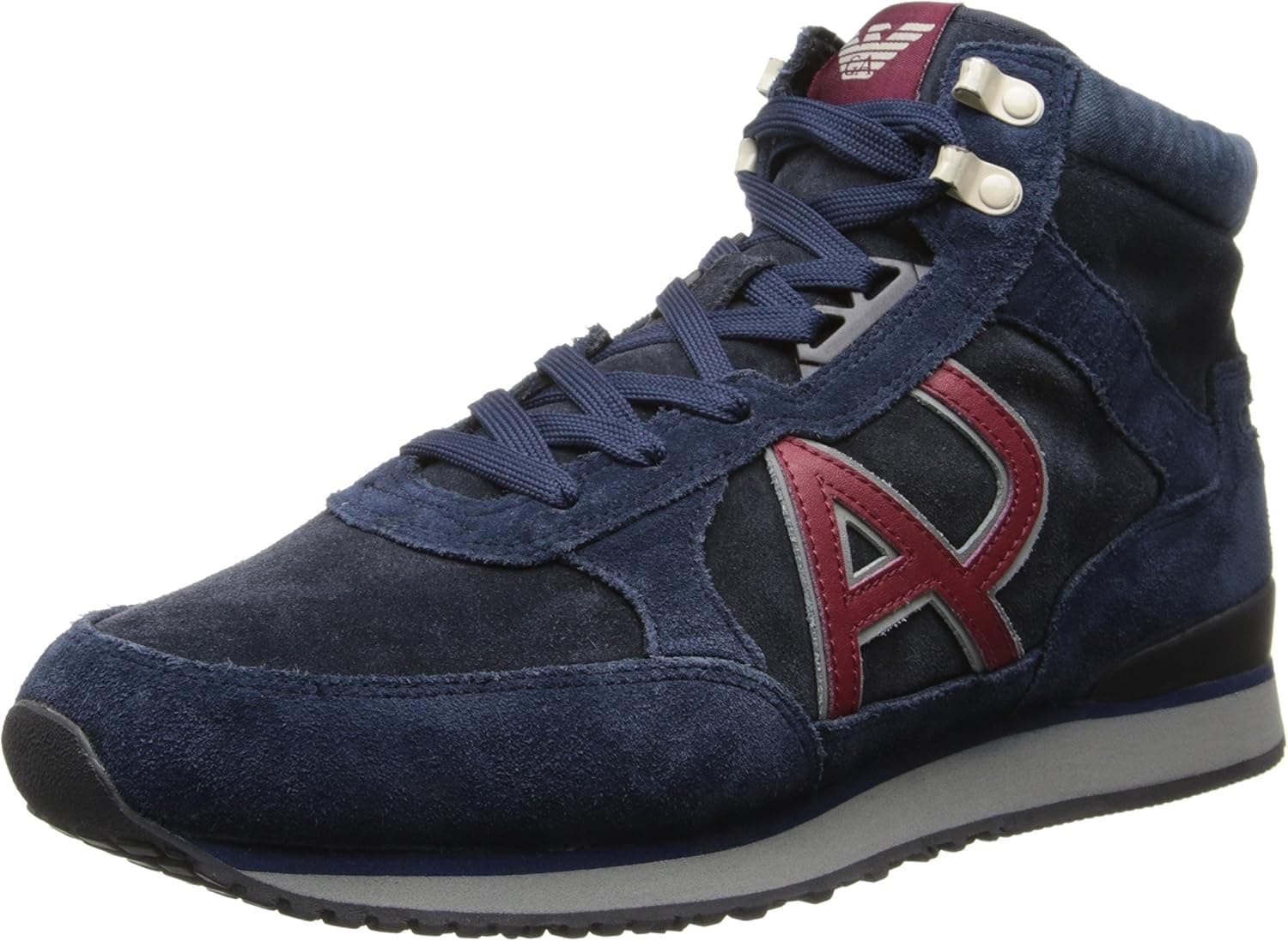 Armani Jeans Men's Hightop RN Fashion Sneaker