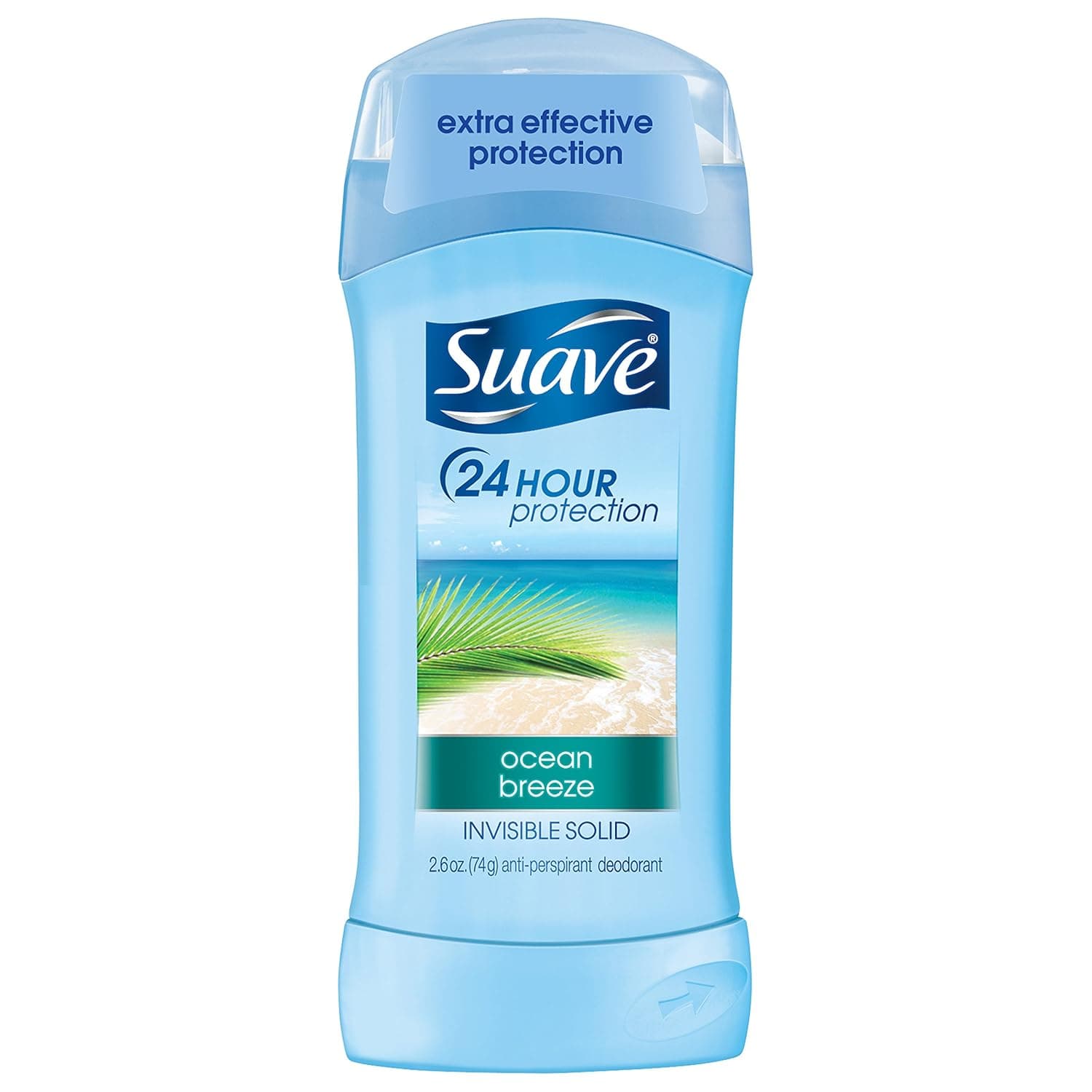 Suave Ocean Breeze Antiperspirant Deodorant, 2.6 oz