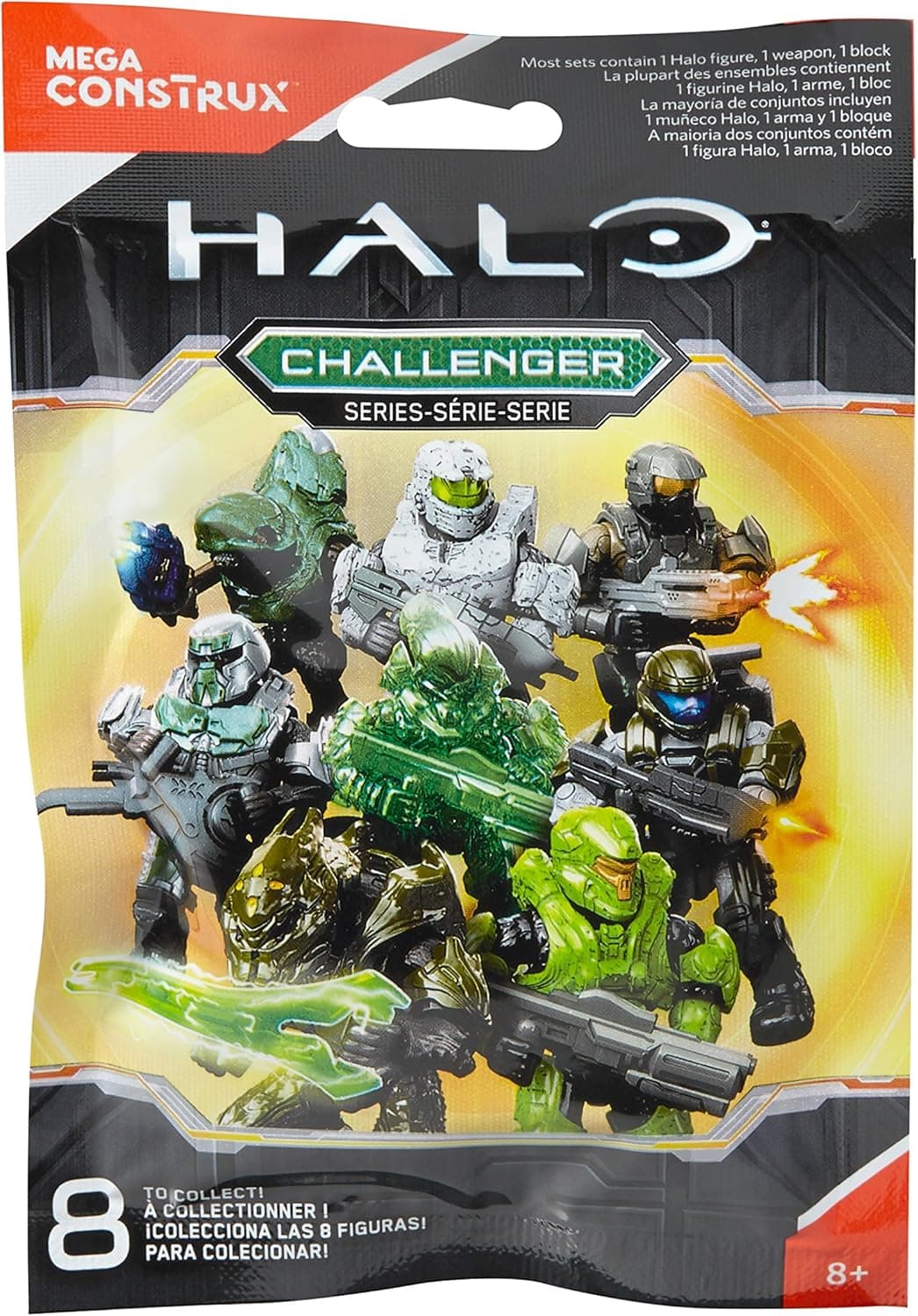 Mega Construx Halo Maf X Series Spartan MK IV, Blind Pack, Style May Vary