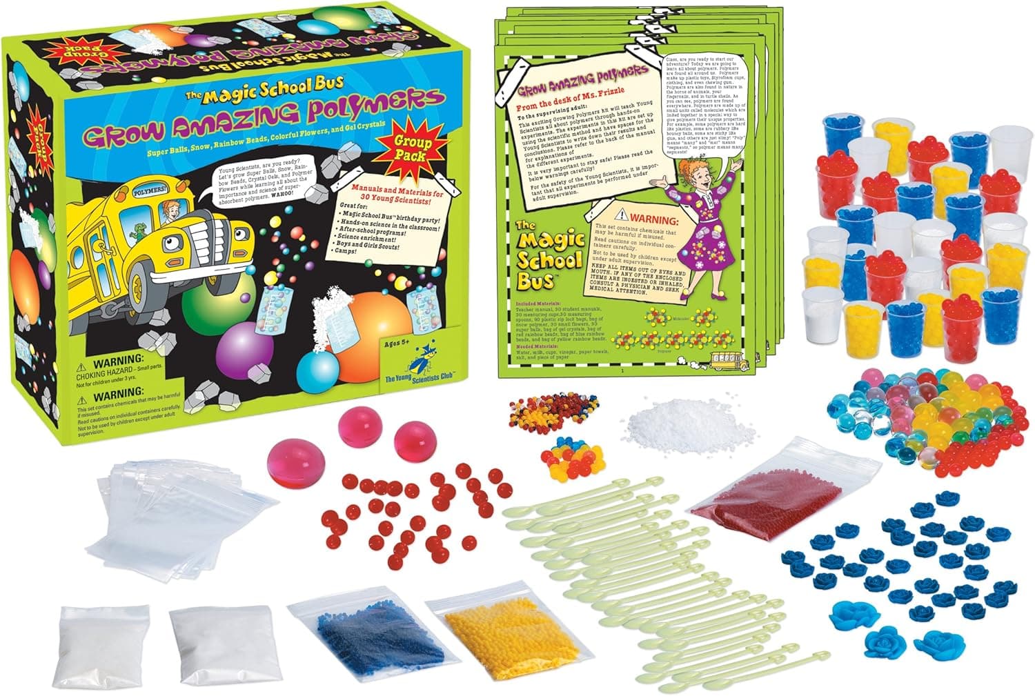 The Magic School Bus: Grow Amazing Polymers Group Pack