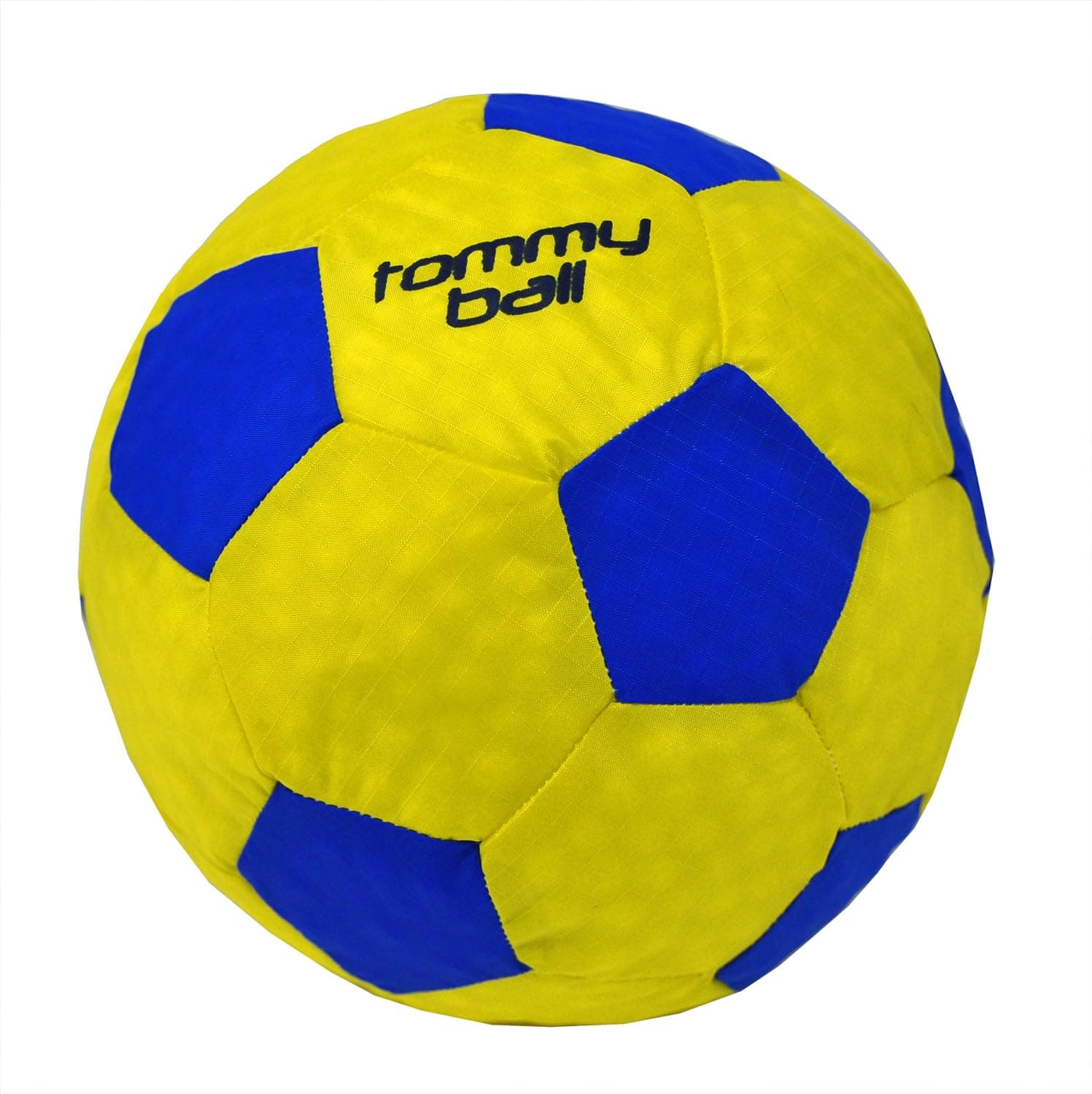 TommyBall Lightweight Indoor Kids Soccer Ball (Footbag Type of Ball - Soft Kick - No Sting - Foam Stuffed - Size 3)