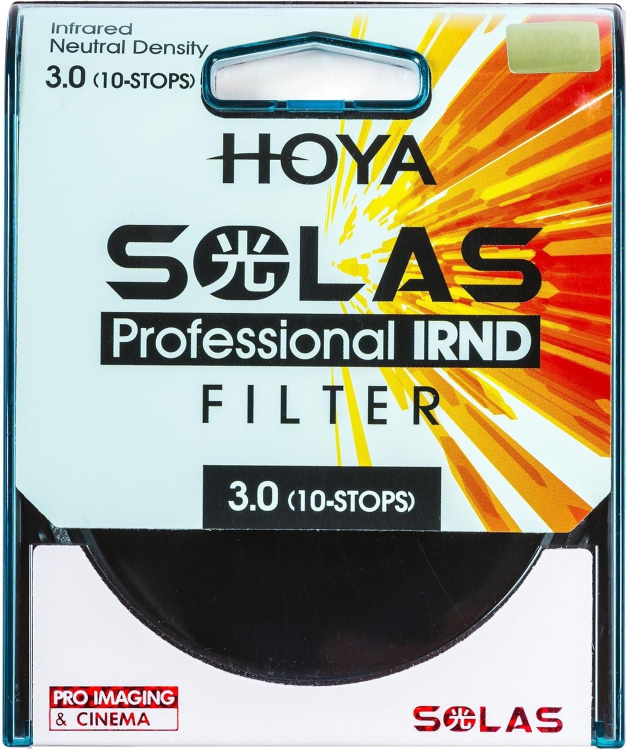 Hoya 77mm SOLAS IRND 3.0 (10-Stops) Infrared Neutral Density Filter