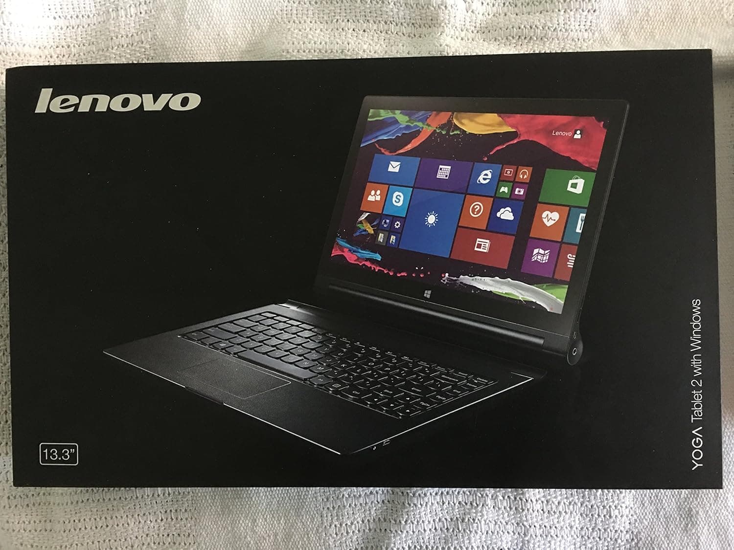 Lenovo Yoga Tablet 2 13 - Windows version - 59431031 - Ebony: Web Special - Intel Atom Z3745 (1.33GHz 1066GHz 2MB)