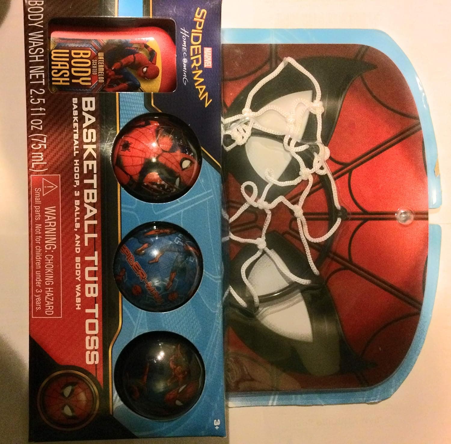 Spider-Man Homecoming Basketball Tub Toss