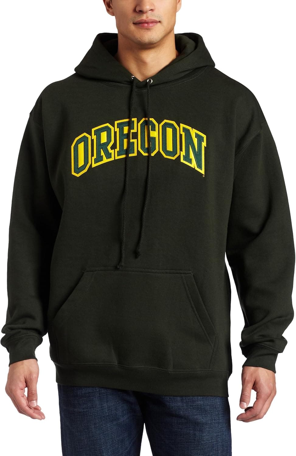 NCAA Oregon Ducks Dapp Hooded Sweatshirt, Hunter Green