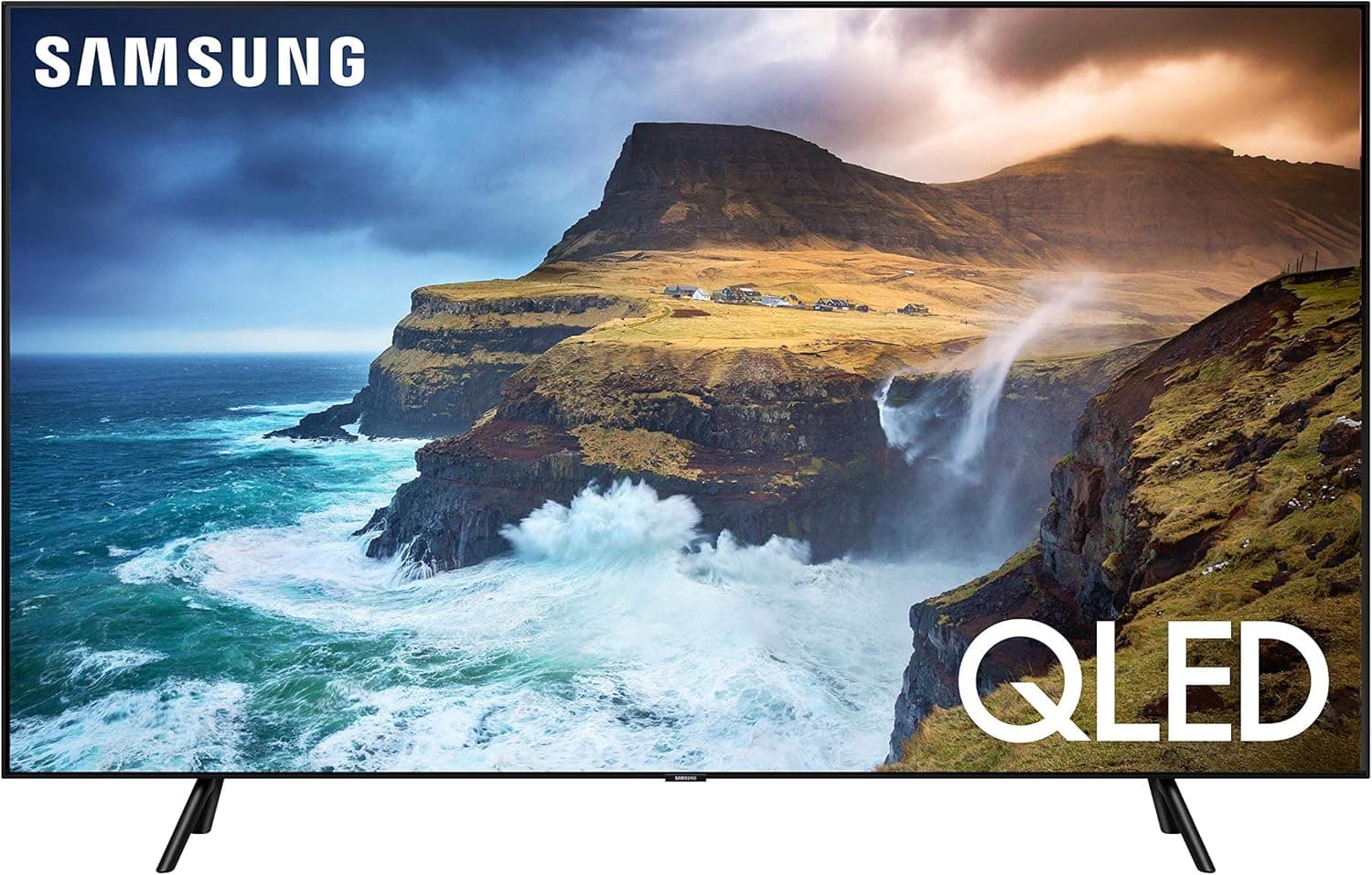 Samsung Q70 Series 55-Inch Smart TV, Flat QLED 4K UHD HDR - 2019 Model