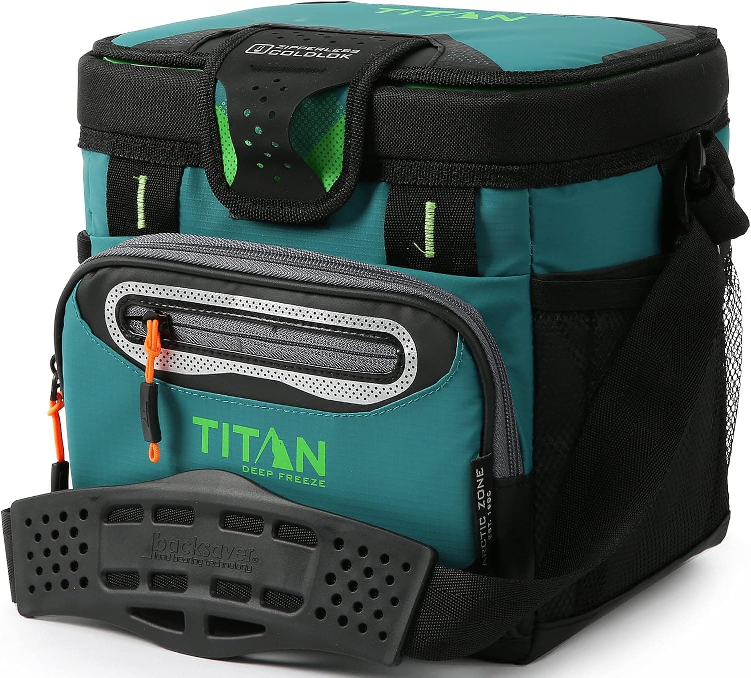 Zipperless Hardbody Cooler - Small & Large Capacity- Beach & Camping Cooler - Deep Freeze Insulation, HardBody Liner, and SmartShelf