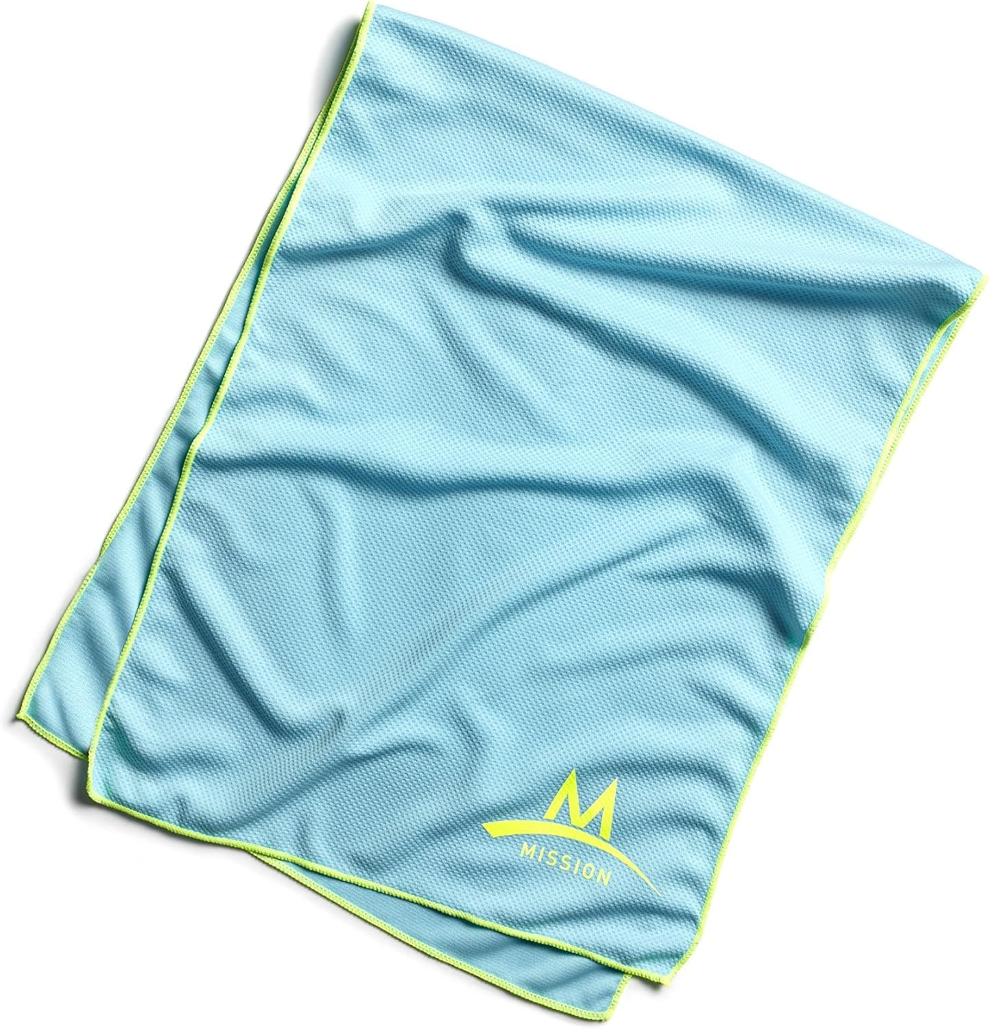 Mission Enduracool Techknit Cooling Towel, Large, Blue Fish