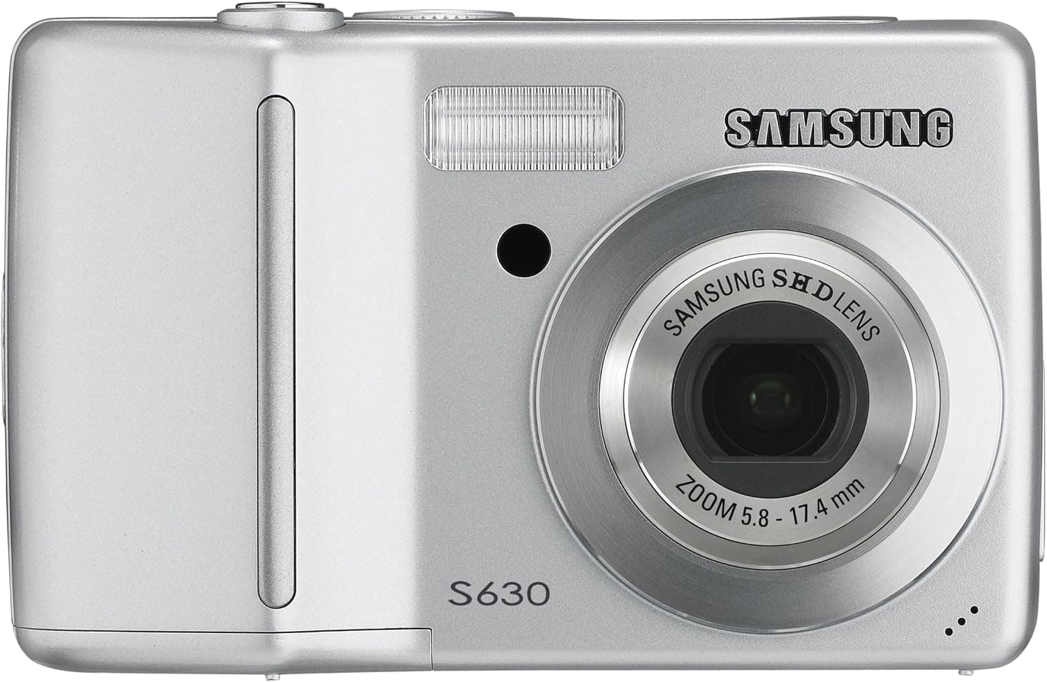 Samsung Digimax S630 6MP Digital Camera with 3x Optical Advanced Shake Reduction Zoom (Silver)