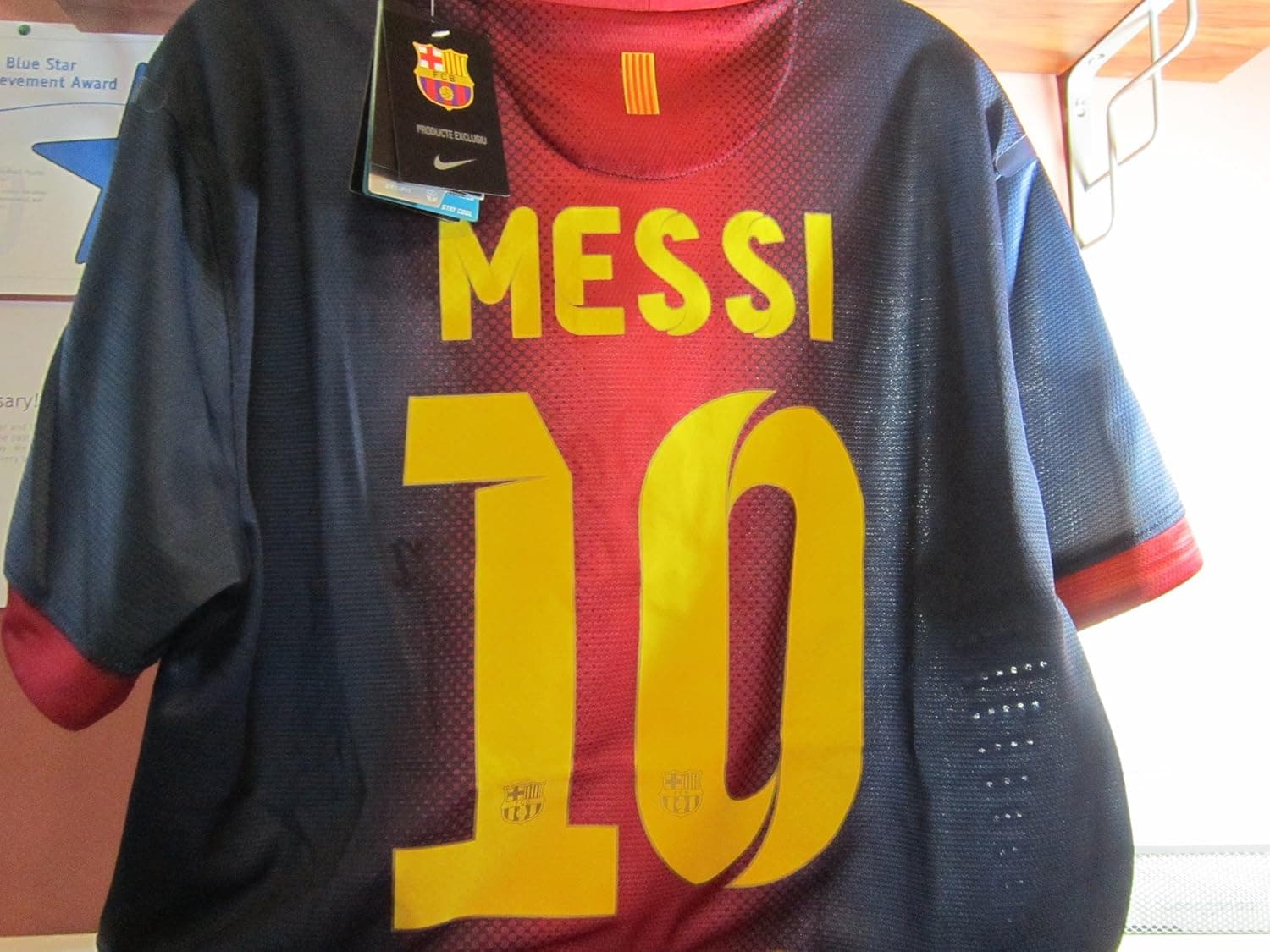 2012-13 Messi Barcelona Home Jersey. Size Small.