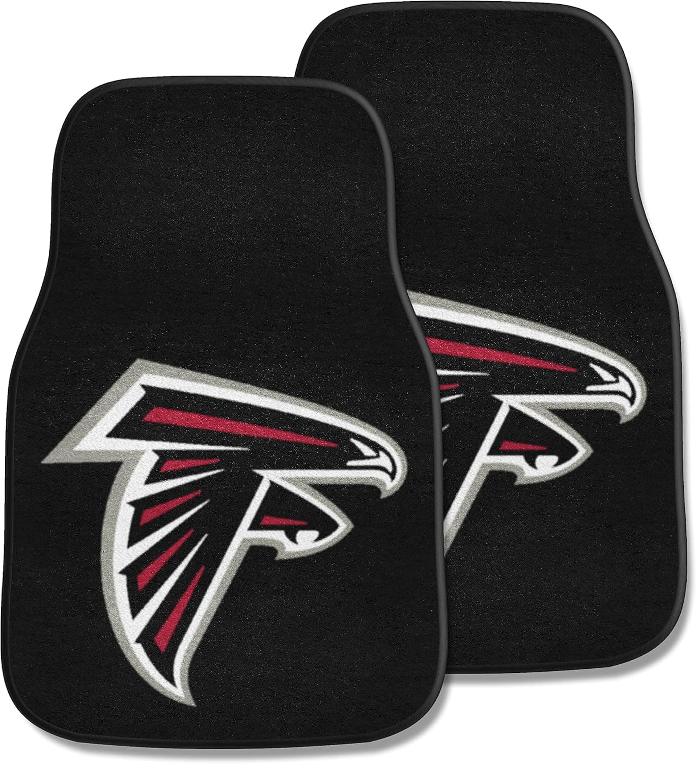 FANMATS NFL Unisex-Adult Front Carpet Car Mat Set - 2 Pieces