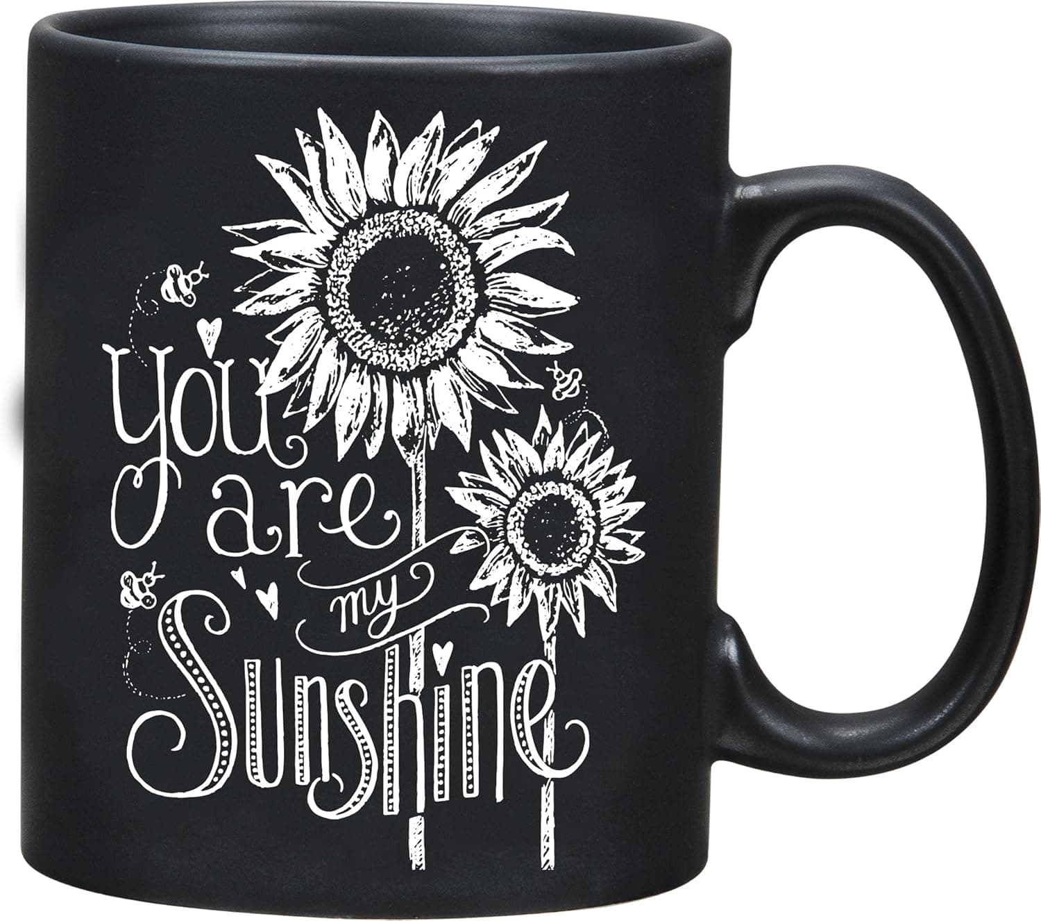 Primitives by Kathy 20 oz Ceramic Chalkboard Look Mug - You Are My Sunshine