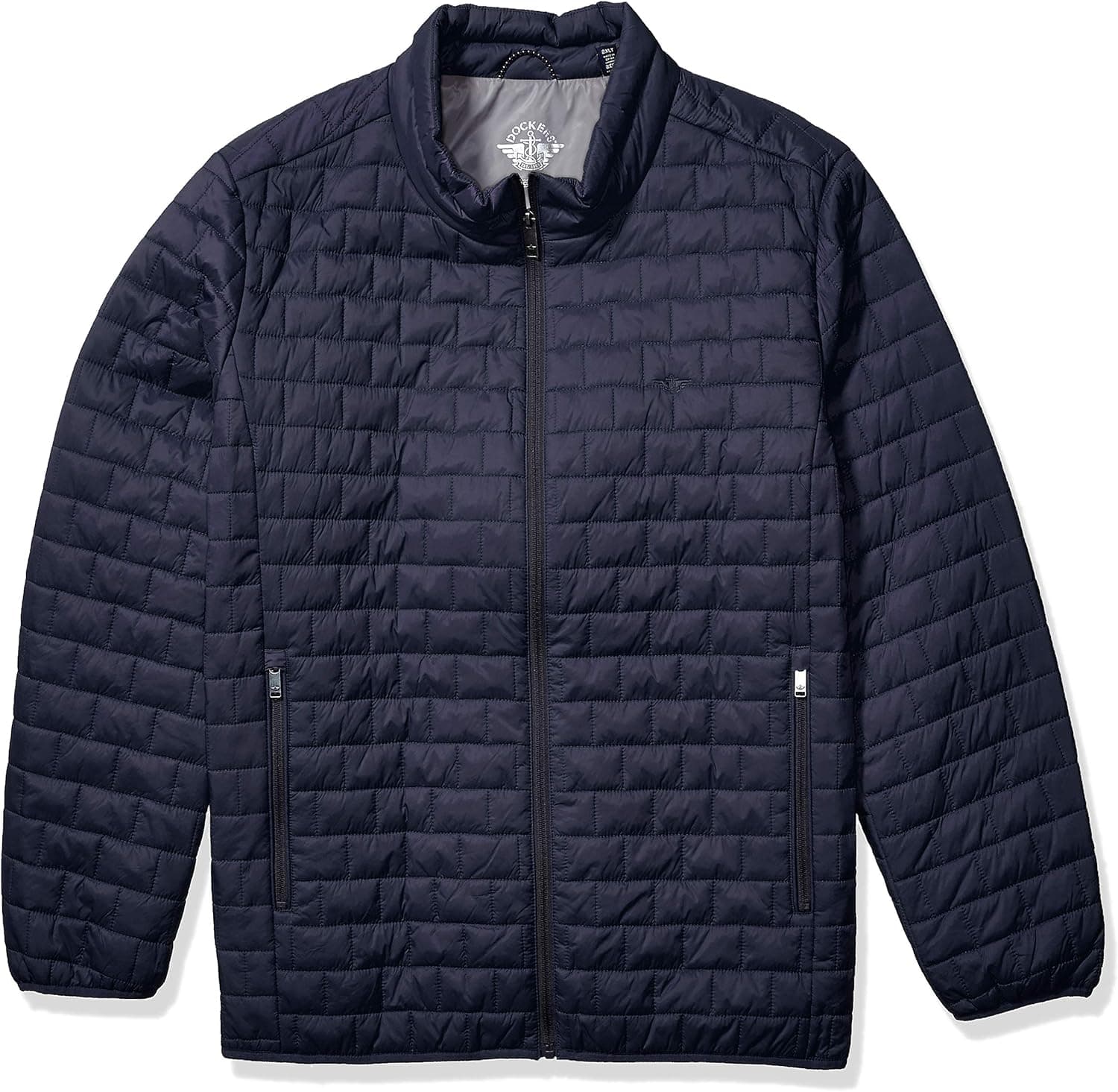 Dockers mens Lightweight Ultra Loft Quilted Packable Jacket (Regular and Big & Tall)