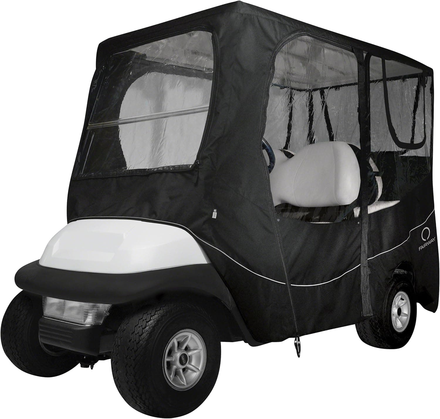 Classic Accessories Fairway Golf Cart Deluxe Enclosure