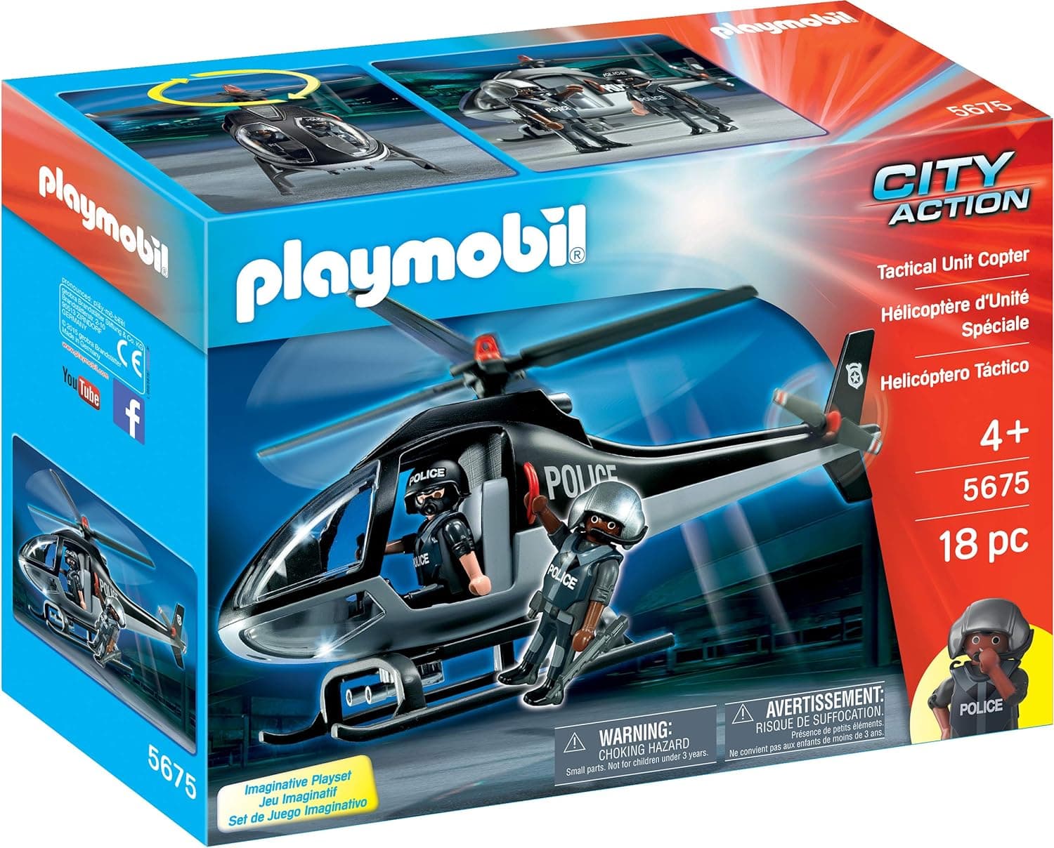 Playmobil Tactical Unit Copter