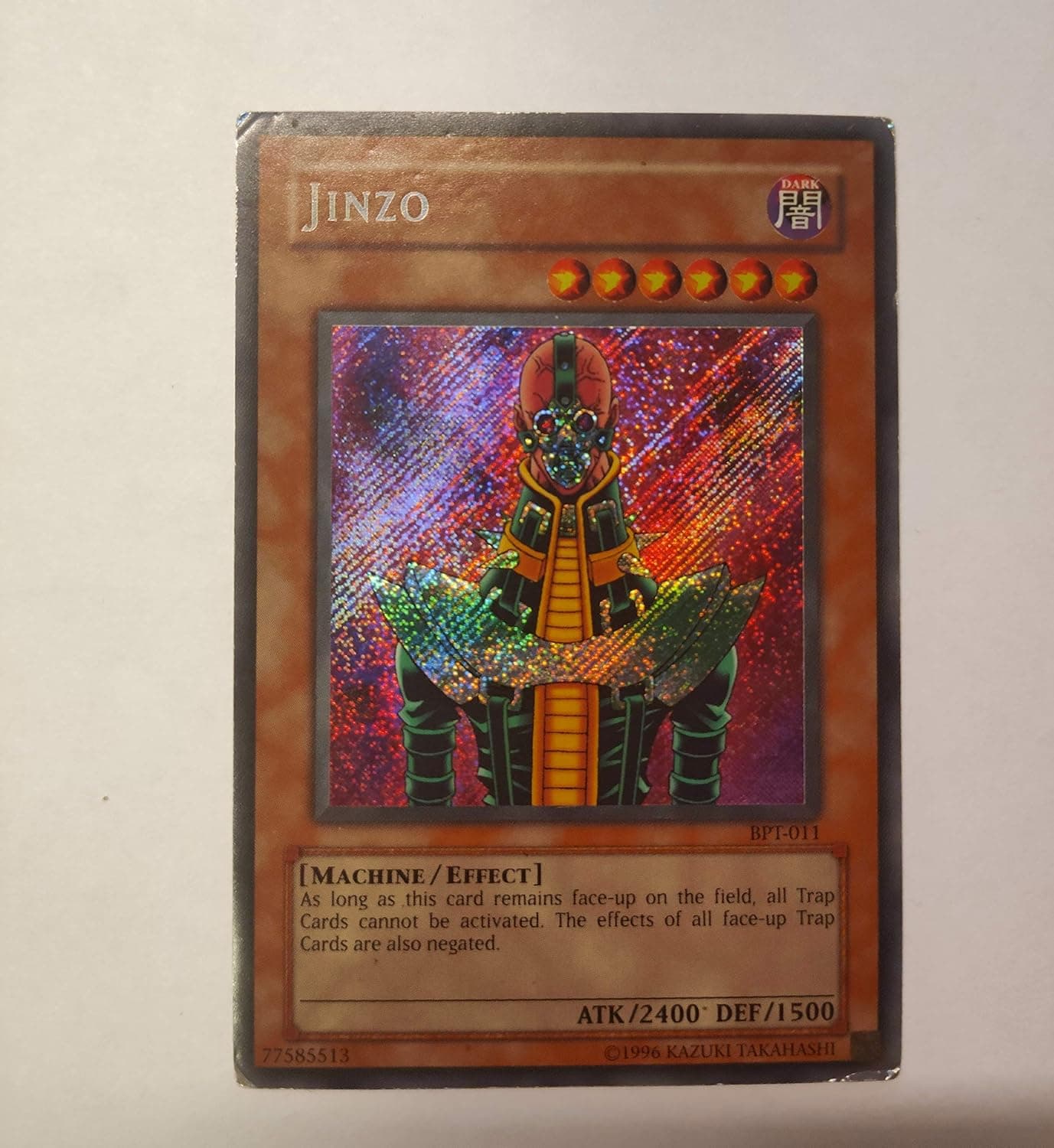 Yu-Gi-Oh! - Jinzo (BPT-011) - 20022003 Collectors Tins - Limited Edition - Secret Rare